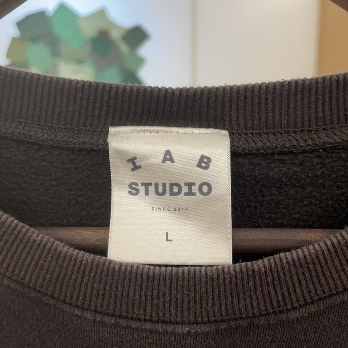 아이앱스튜디오 두산 오버핏 기모 스웻셔츠 맨투맨 100 C06395 상품이미지6