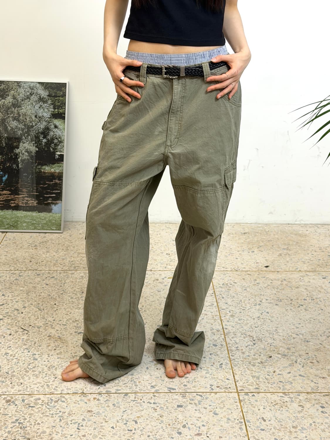 WRANGLER 리그스 워크웨어 립스탑 레인저 팬츠 상품이미지4