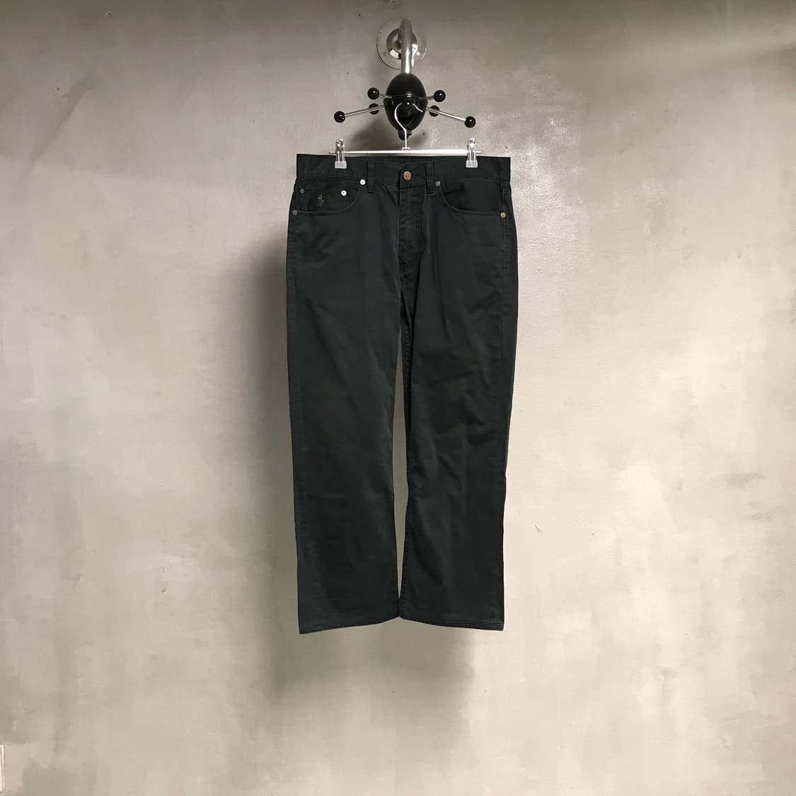 폴로 랄프로렌 코튼 팬츠 블랙 32/32  상품이미지1