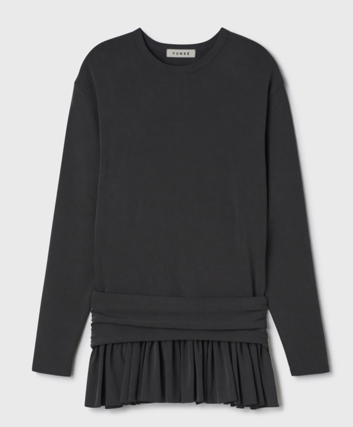 Yunse wrap dress 윤세 롱슬리브 미니원피스 상품이미지3