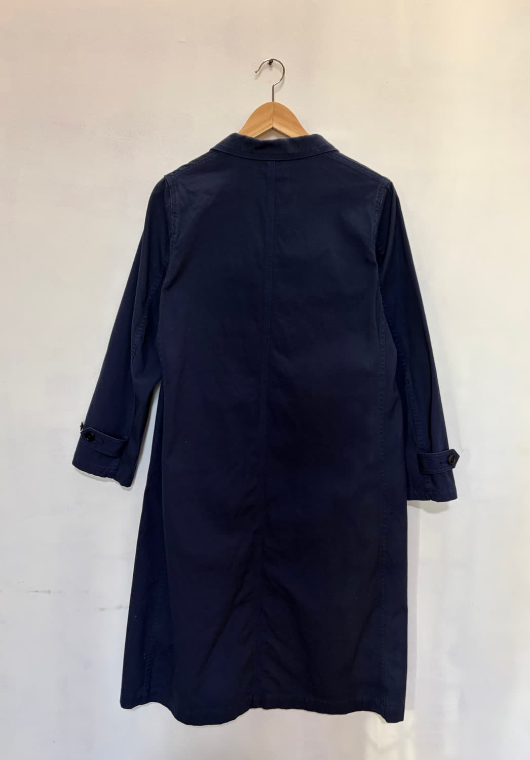 빔스보이 네이비 코튼 트렌치코트 상품이미지6
