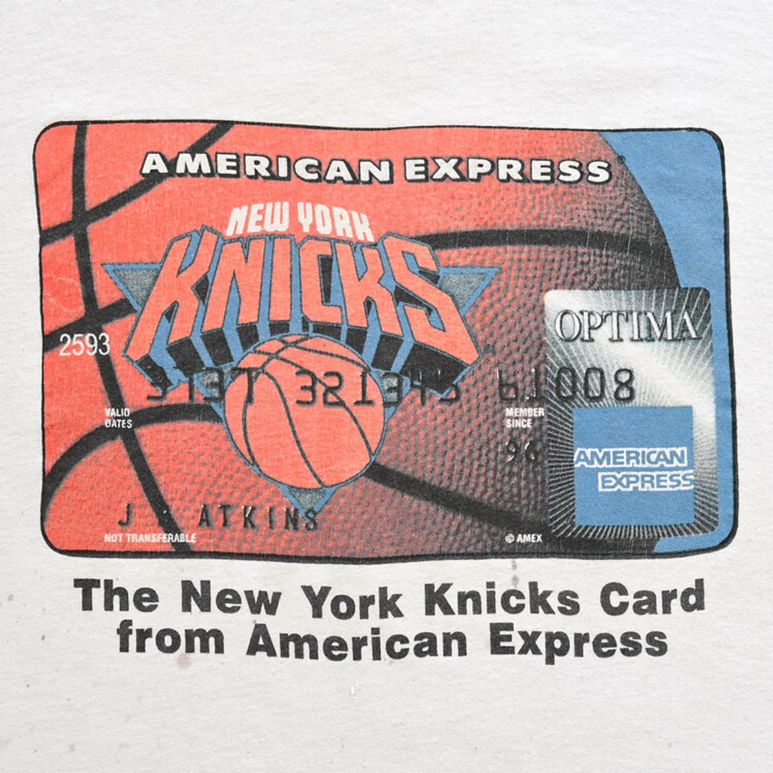 90s American Express X New York Knicks 상품이미지3