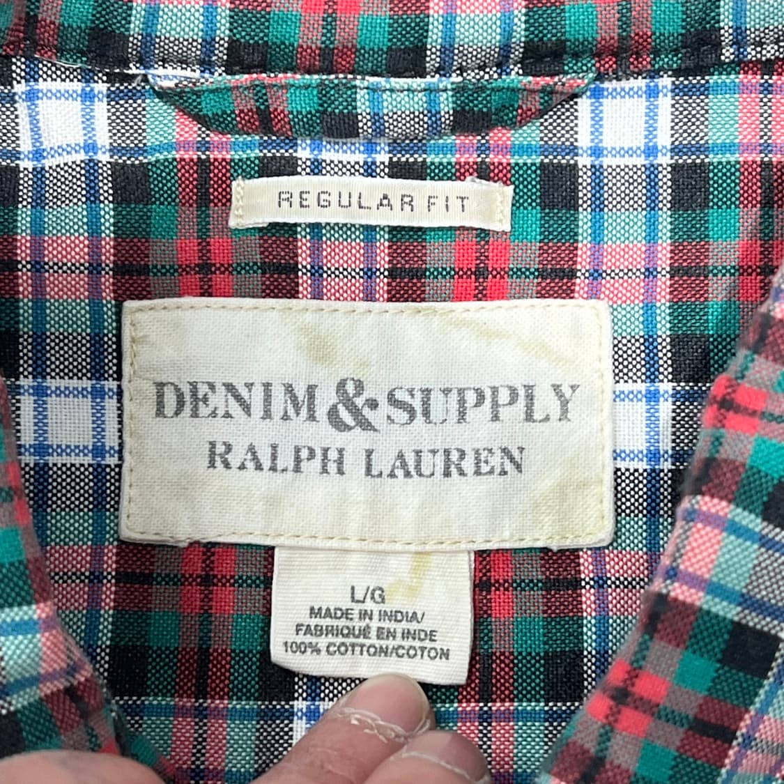 데님앤서플라이 랄프로렌 하프셔츠 s10953 상품이미지6