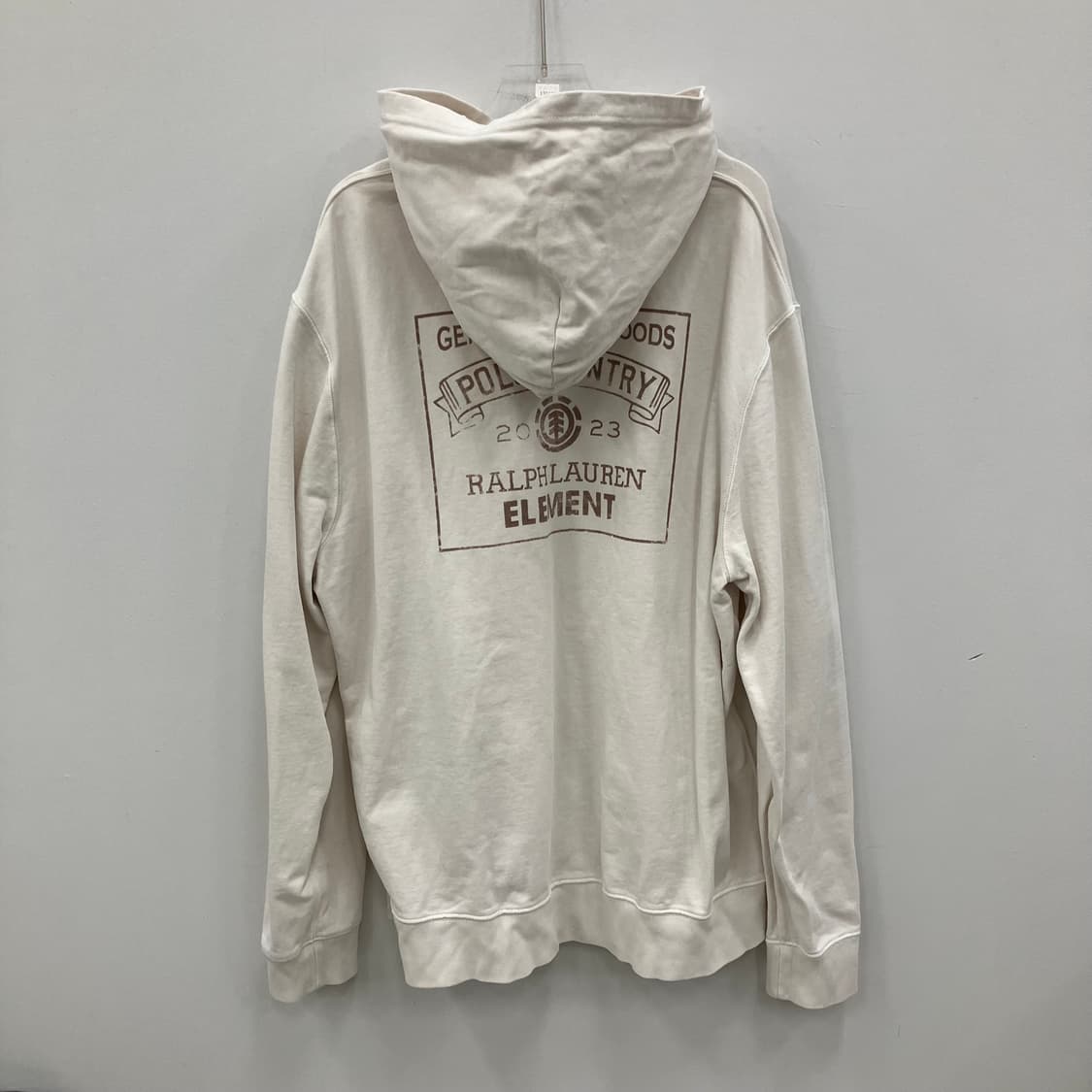 폴로 랄프 로렌 X 엘리먼트 아이보리 후드티 XXL 상품이미지2