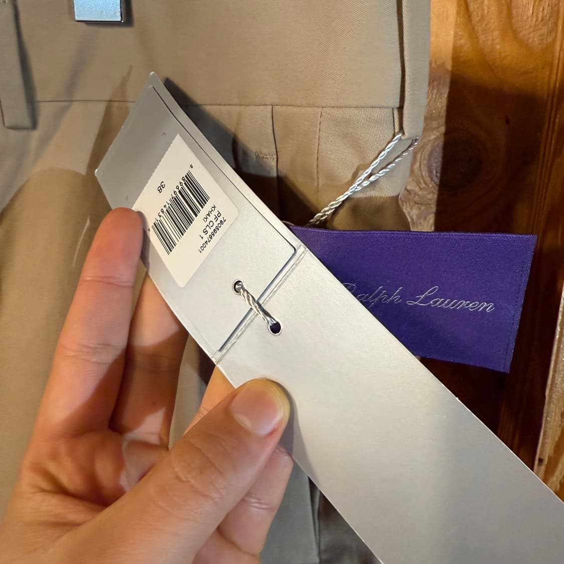 새상품) 랄프로렌 퍼플라벨 반바지 판매 합니다. 상품이미지3