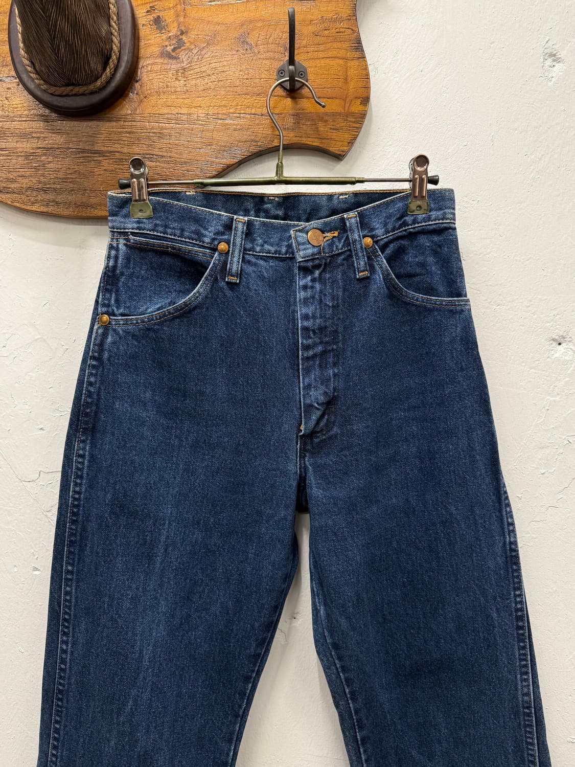 26) 90s USA Wrangler Dark Blue Straight  상품이미지6