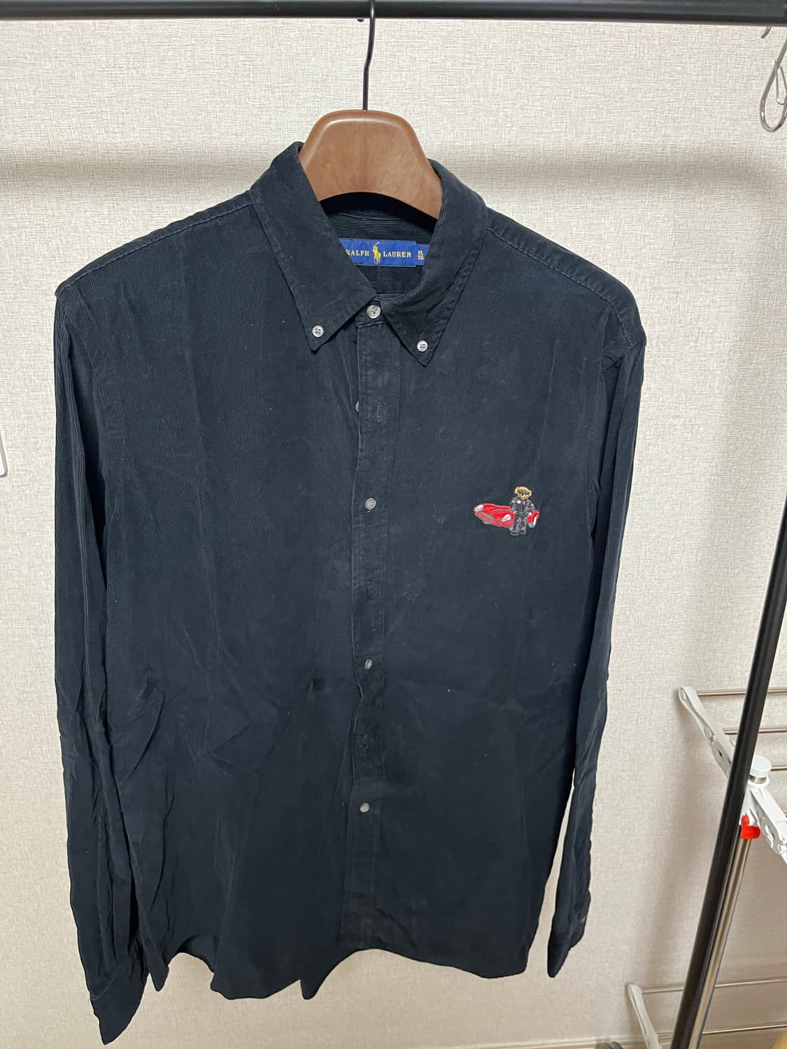 폴로 코듀로이 베어 셔츠 상품이미지1