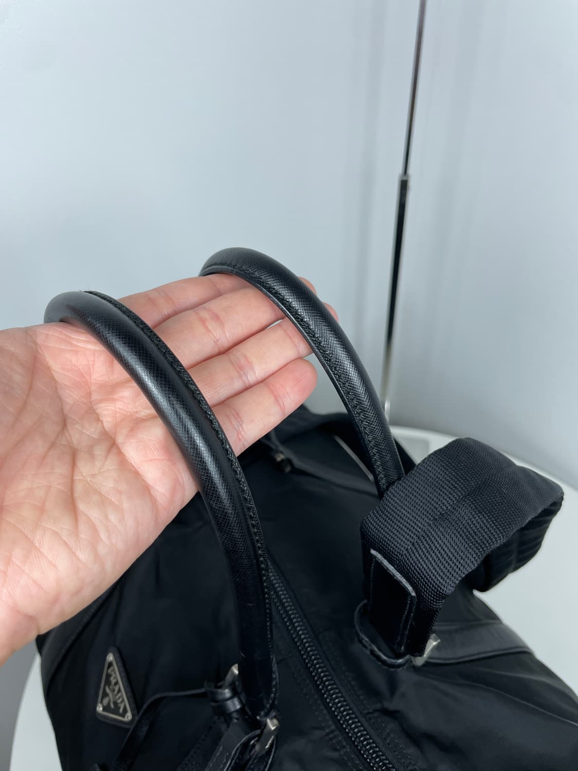 프라다 나일론 보스턴백 골프가방 여행가방 상품이미지6