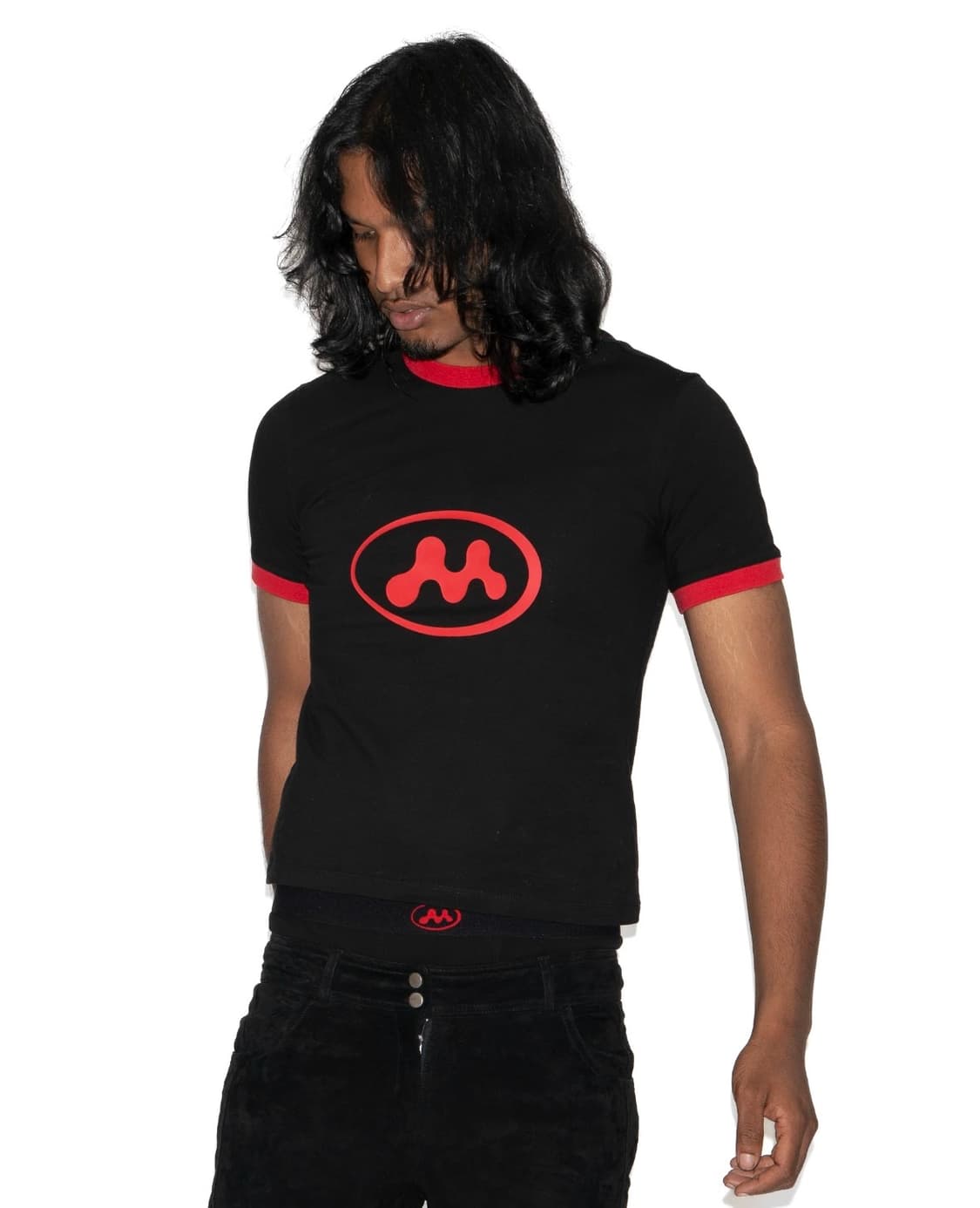 Mowalola Dropout Tee Black 상품이미지1