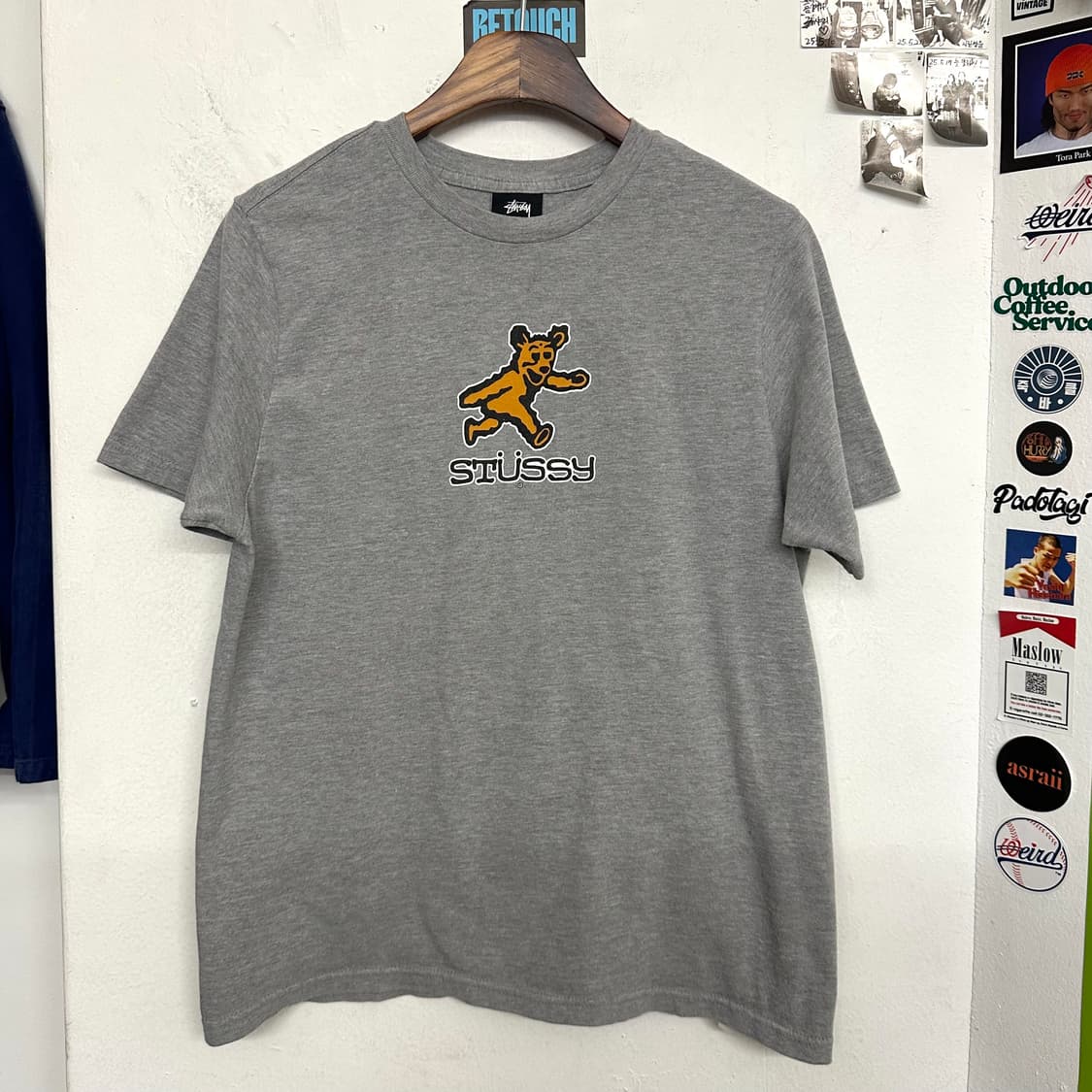 스투시 댄싱베어 티셔츠 상품이미지1