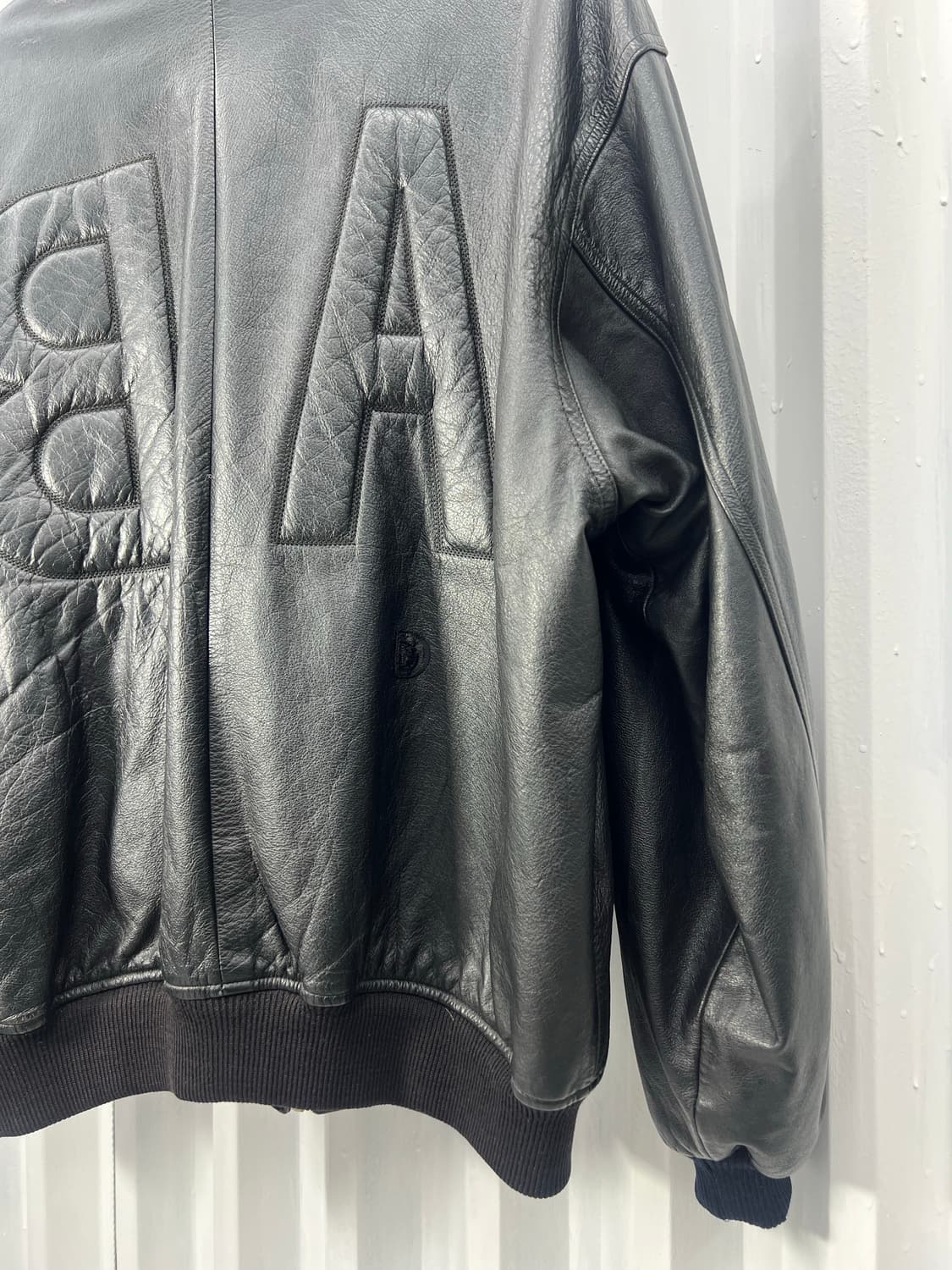 90s) Girbaud cowhide bomber 상품이미지6