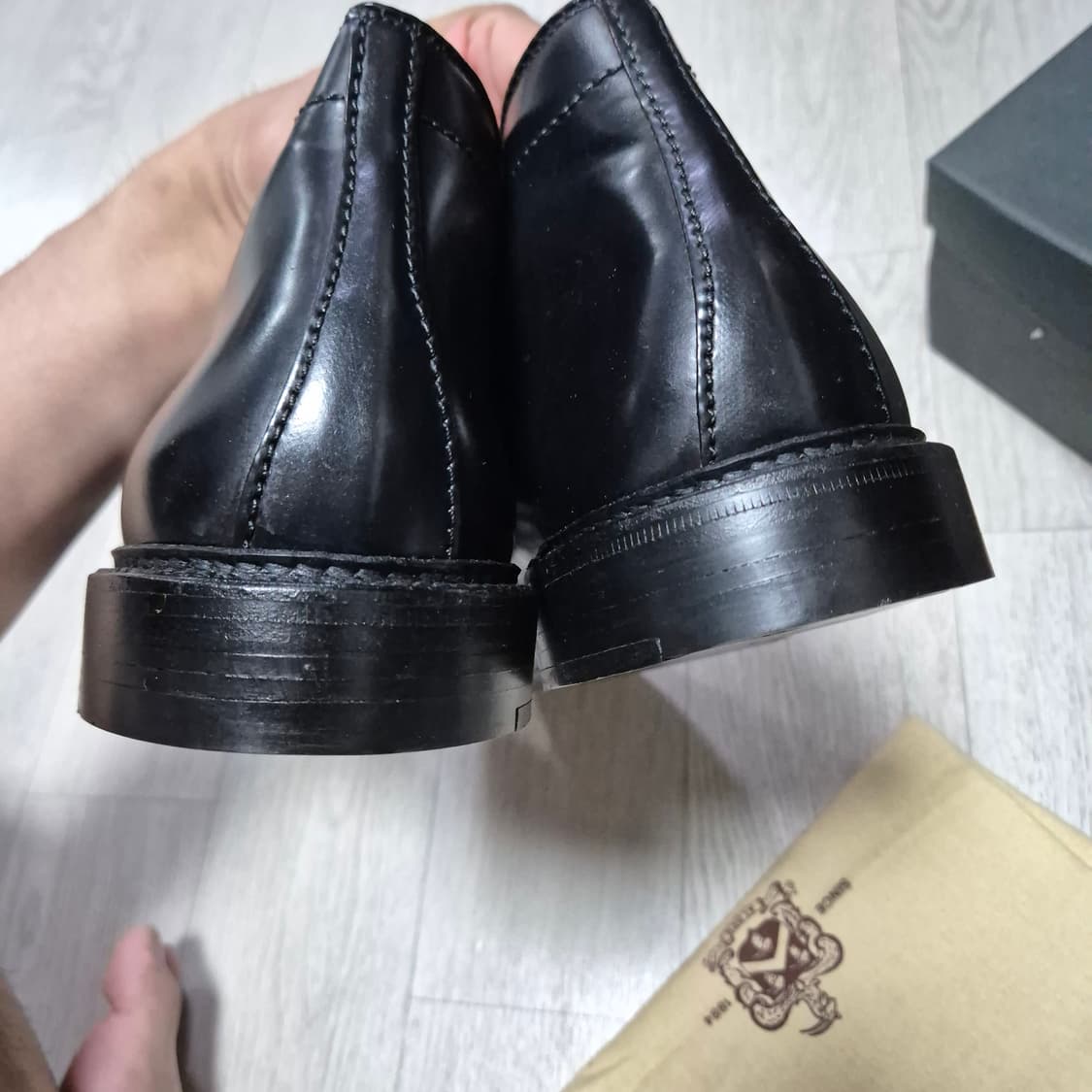 새상품 [8.5E]알든 1340 코도반 처카부츠 990 9901 1339 상품이미지9