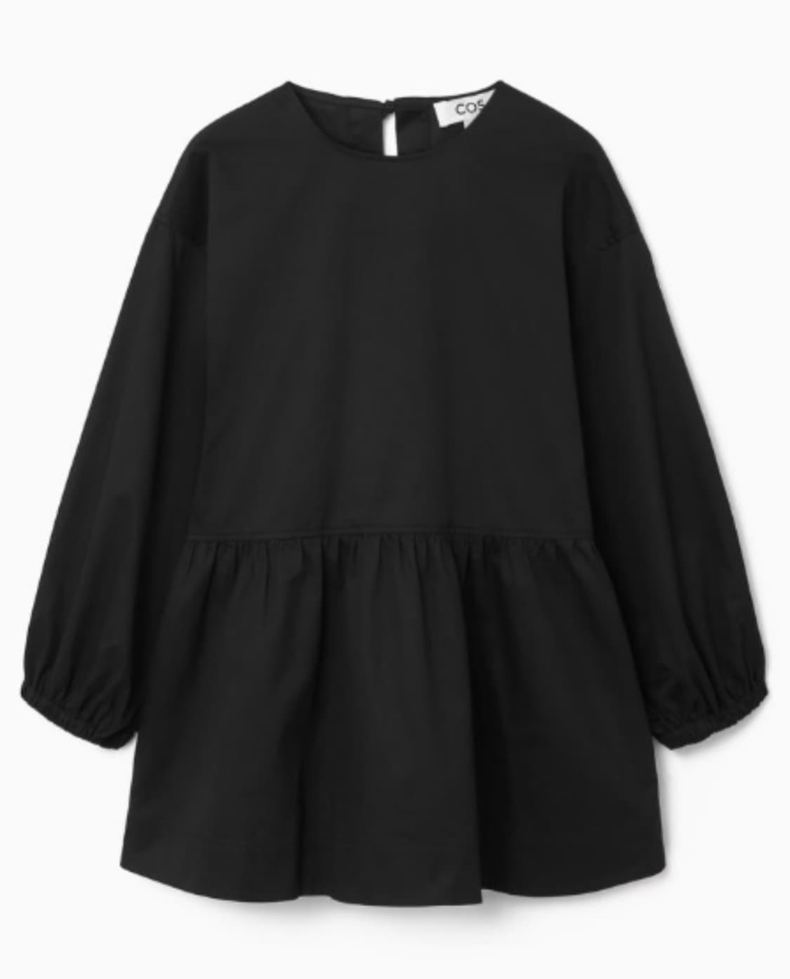 cos 코스 어드저스터블 튜닉 탑 블랙 34 상품이미지1