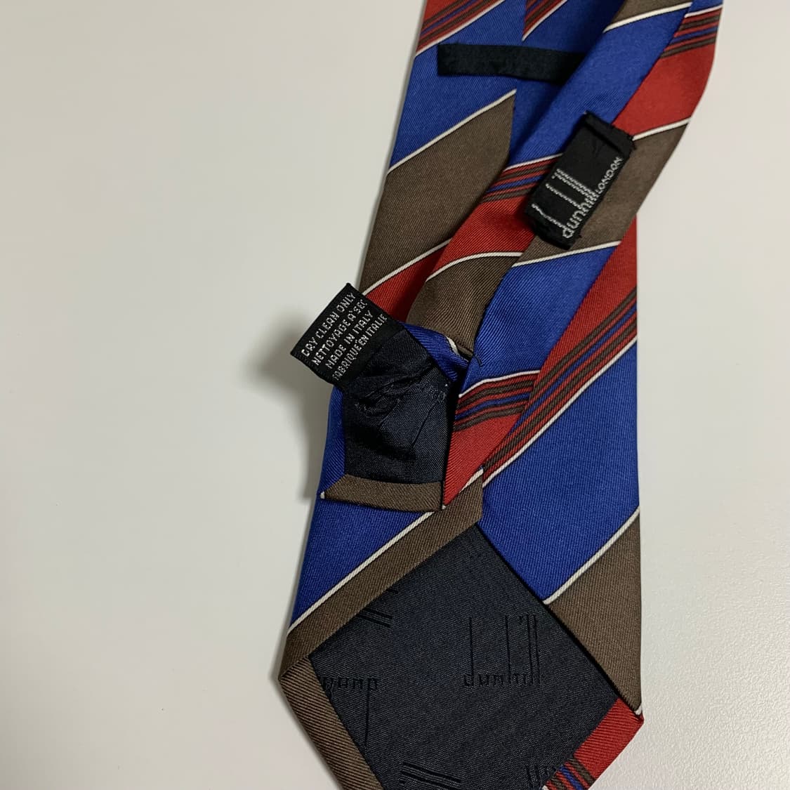 던힐(dunhill) 레지멘탈 클래식넥타이 명품 100실크 A+등급 상품이미지7