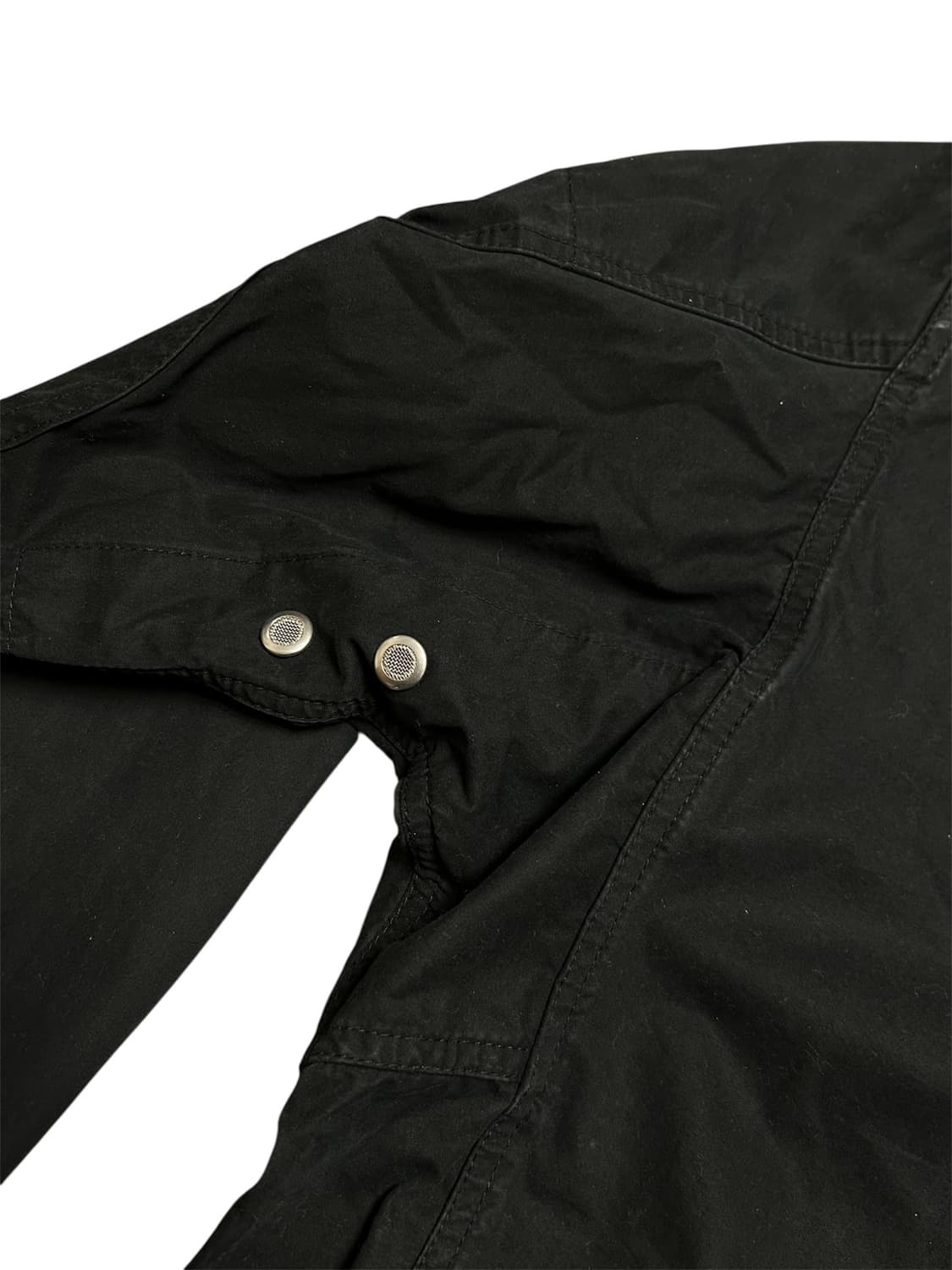 [XL] 폴로 랄프로렌 디아고날 토글 코튼 후드 라이너 자켓 블랙 상품이미지4