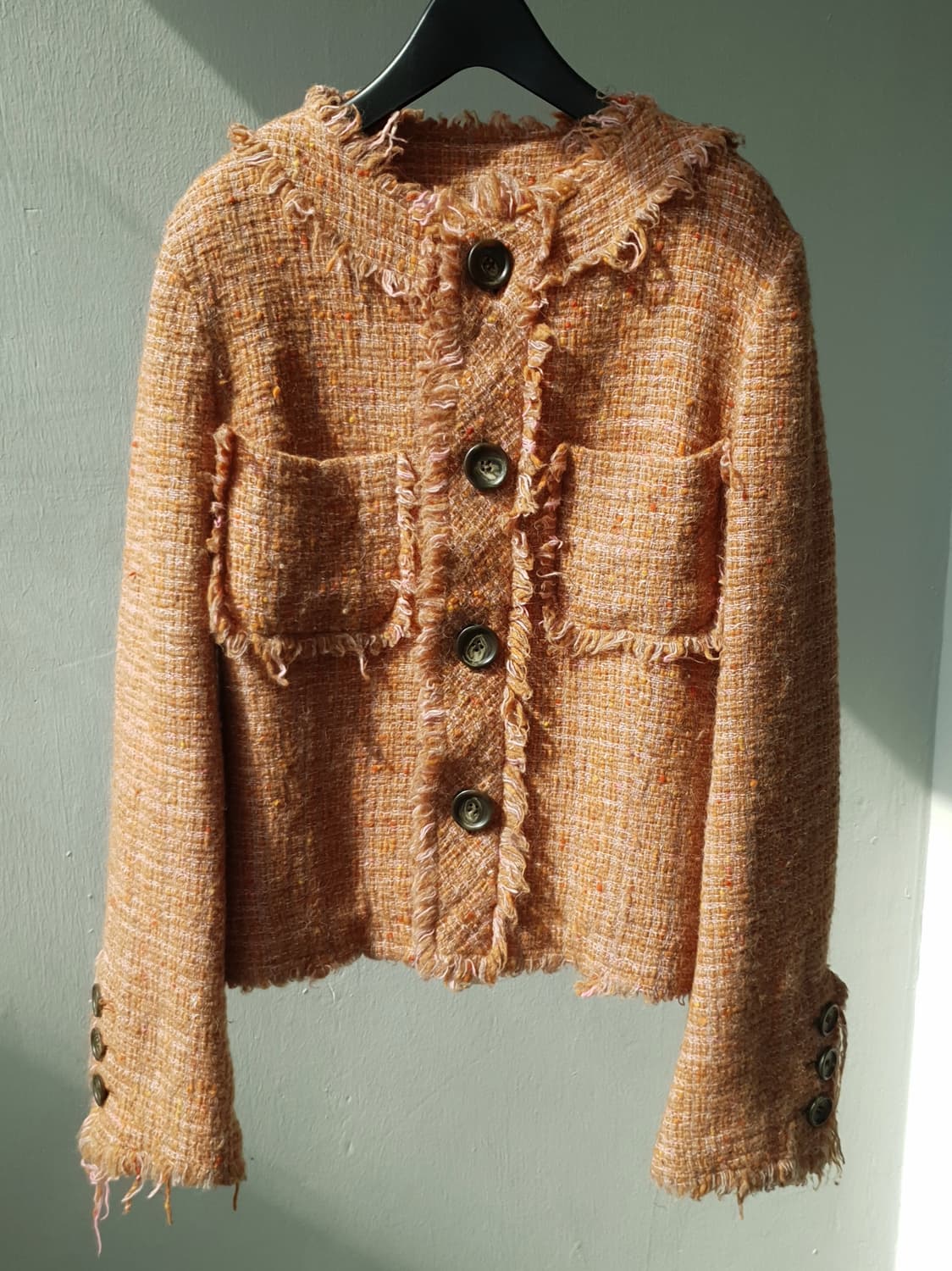 00s Junya Watanabe CDG tweed punk jk 상품이미지2