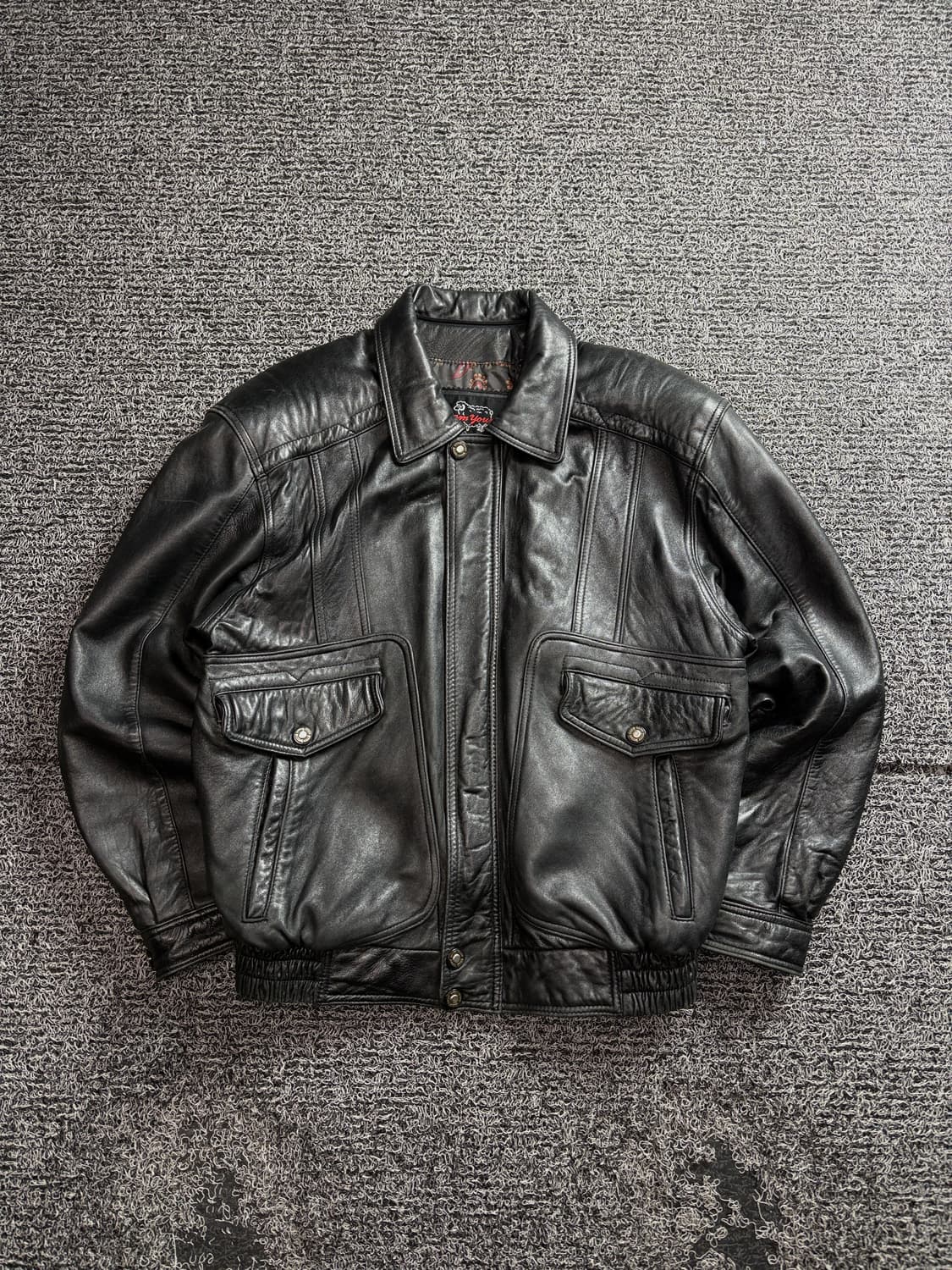 빈티지 아카이브 양가죽 램스킨 레더자켓 3212 상품이미지2