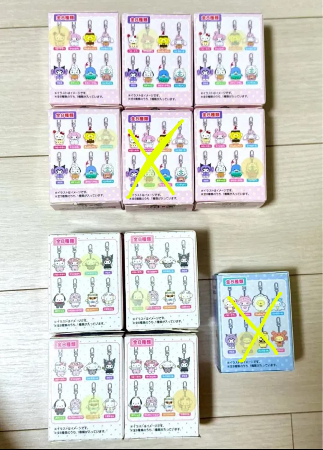 산리오 치비토모 디저트 천사와악마 해양 키티 마멜 포차코 폼폼푸린 시나모 상품이미지2