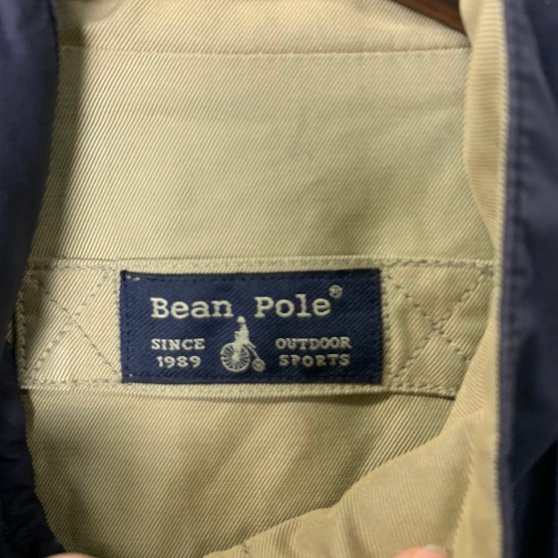 빈폴 베이지 네이비 리버시블 자켓 상품이미지8