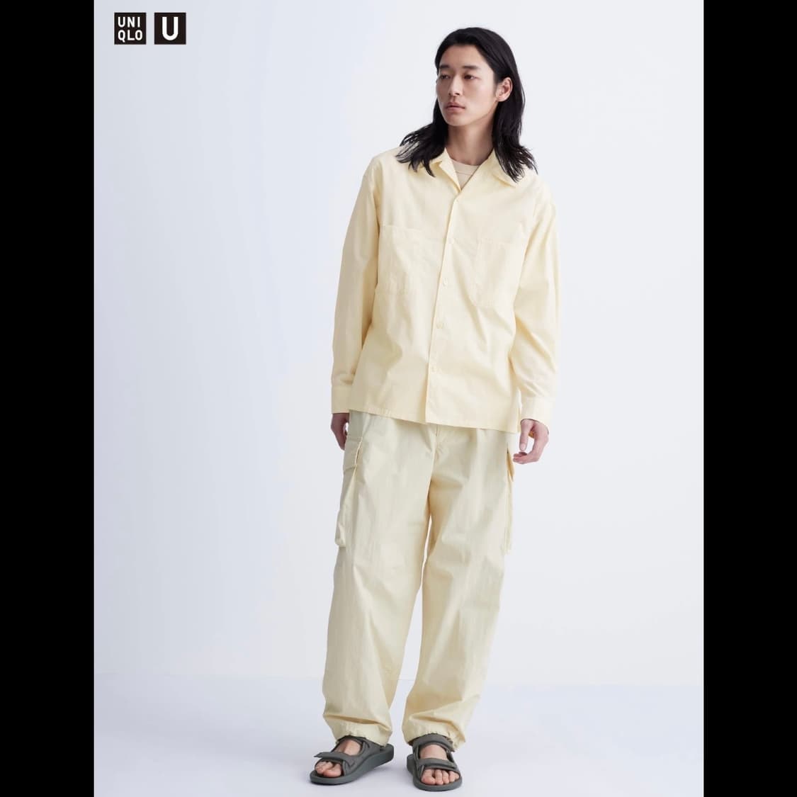 유니클로 & 르메르 콜라보 와이드핏 파라슈트 카고팬츠 (새상품) 상품이미지7