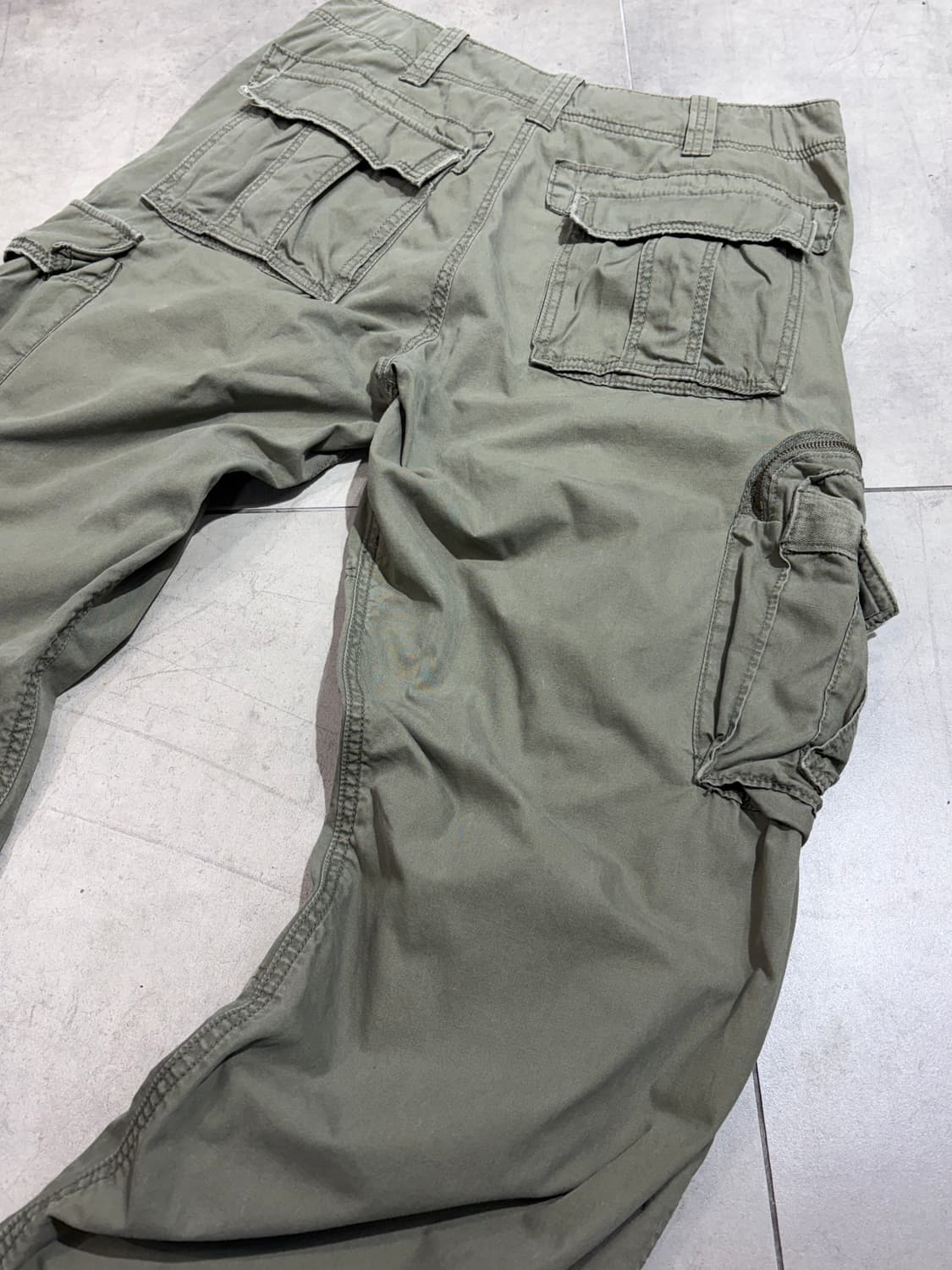 y2k 멀티 포켓 카고 팬츠 상품이미지8