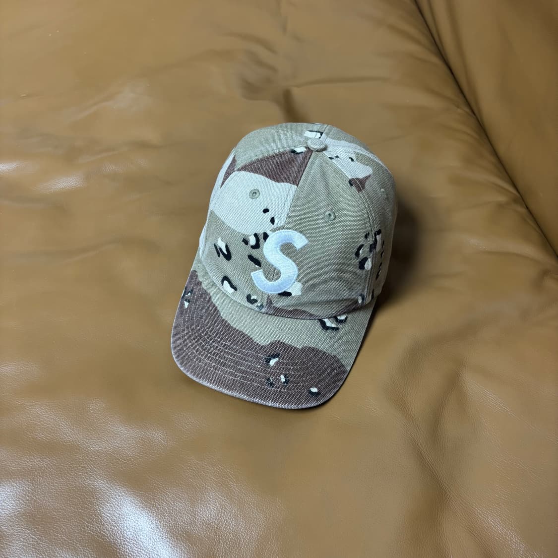 Supreme 슈프림 피그먼트 데저트 카모 S로고 6패널 볼캡 모자 상품이미지1