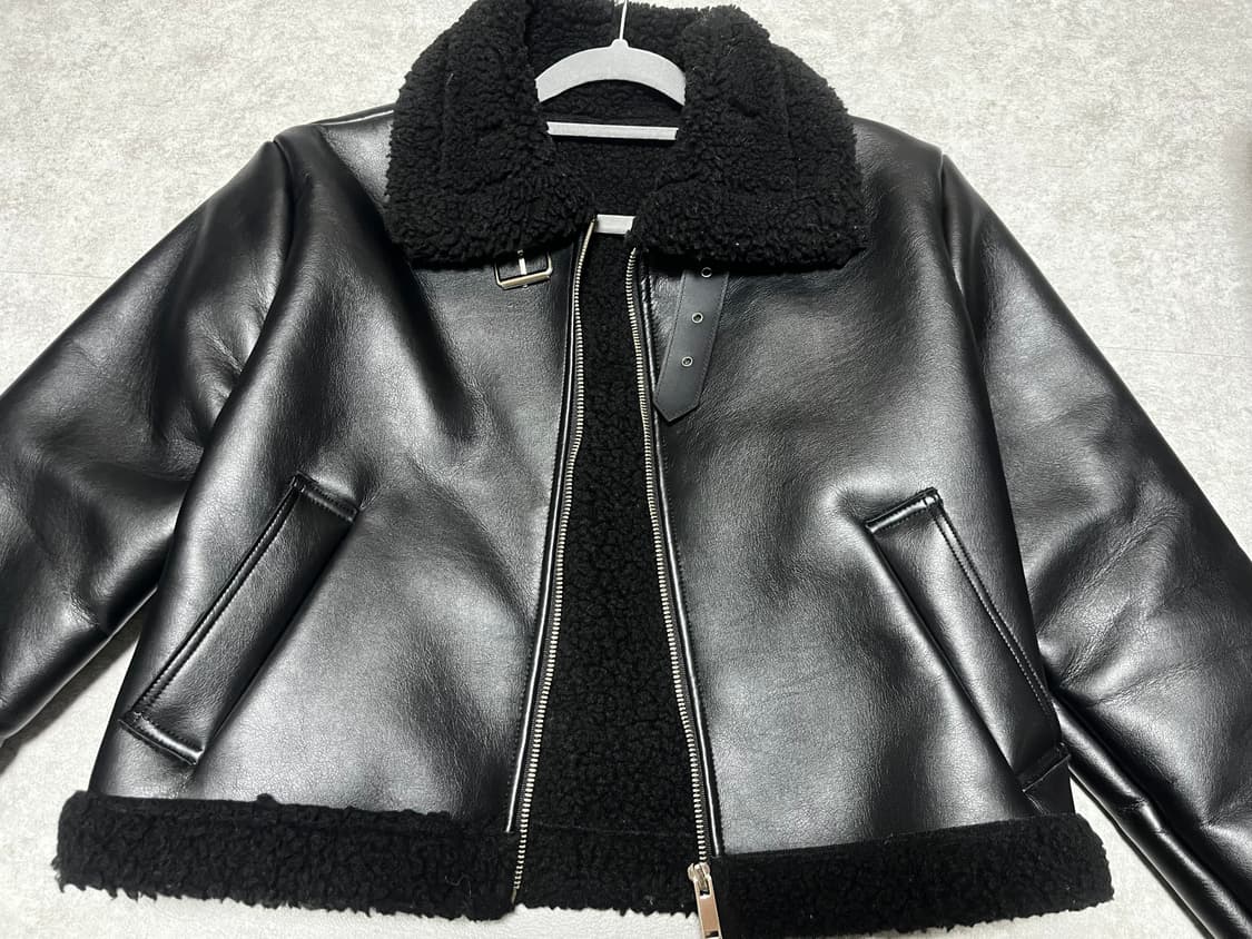 카키포인트 무스탕 상품이미지1