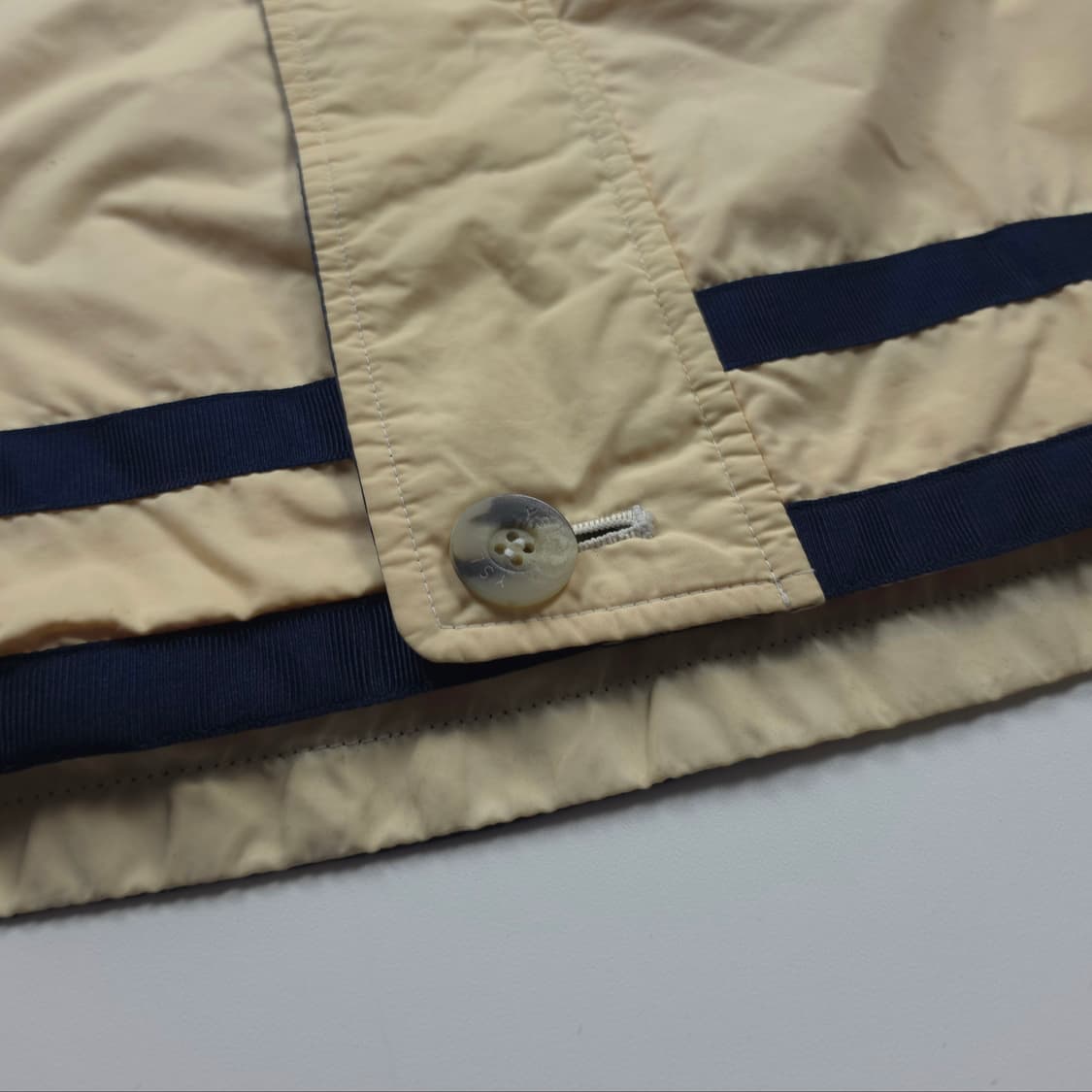90s 입생로랑 아카이브 자수로고 바람막이 자켓 (XL) 상품이미지5