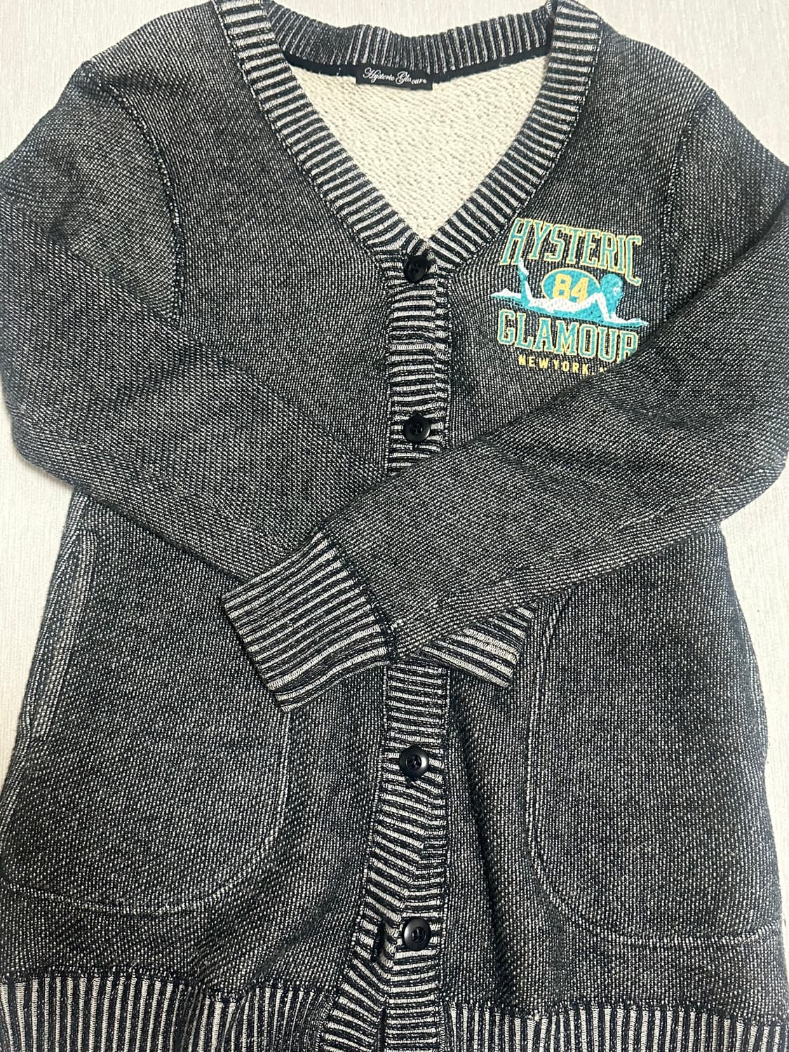 Hysteric Glamour 차콜 가디건 상품이미지3