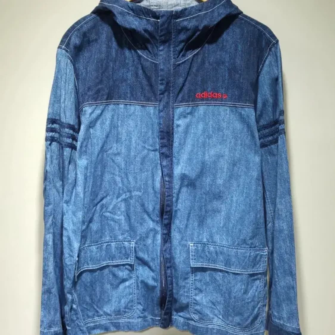 아디다스 데님 후드 집업 ~F 상품이미지1