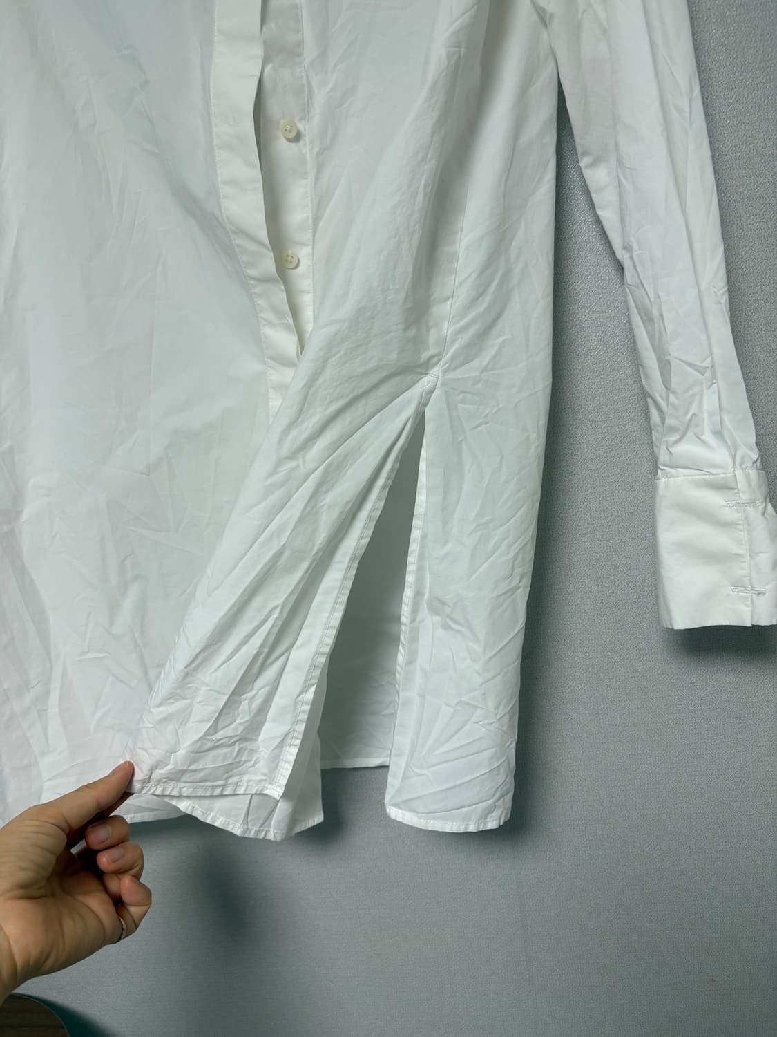 Cos 화이트셔츠 셔츠 코스 셔츠 화이트남방 상품이미지3