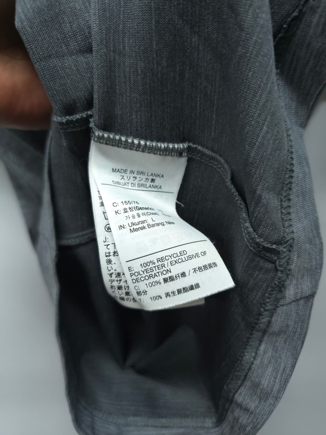 나이키 여성 빅 스우시 드라이핏 기능성 반팔라운드 (44) 상품이미지9