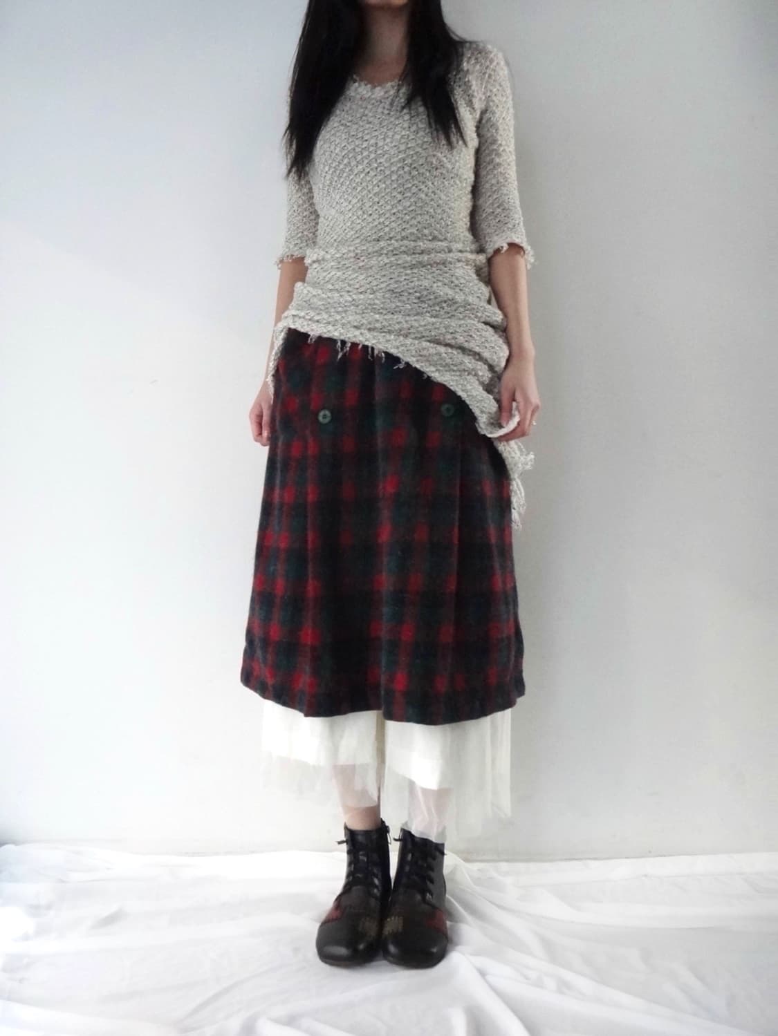 Patch high moc shoes / black 상품이미지7