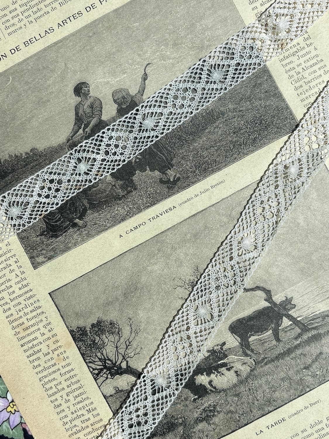 프랑스 앤틱 코튼레이스 상품이미지1