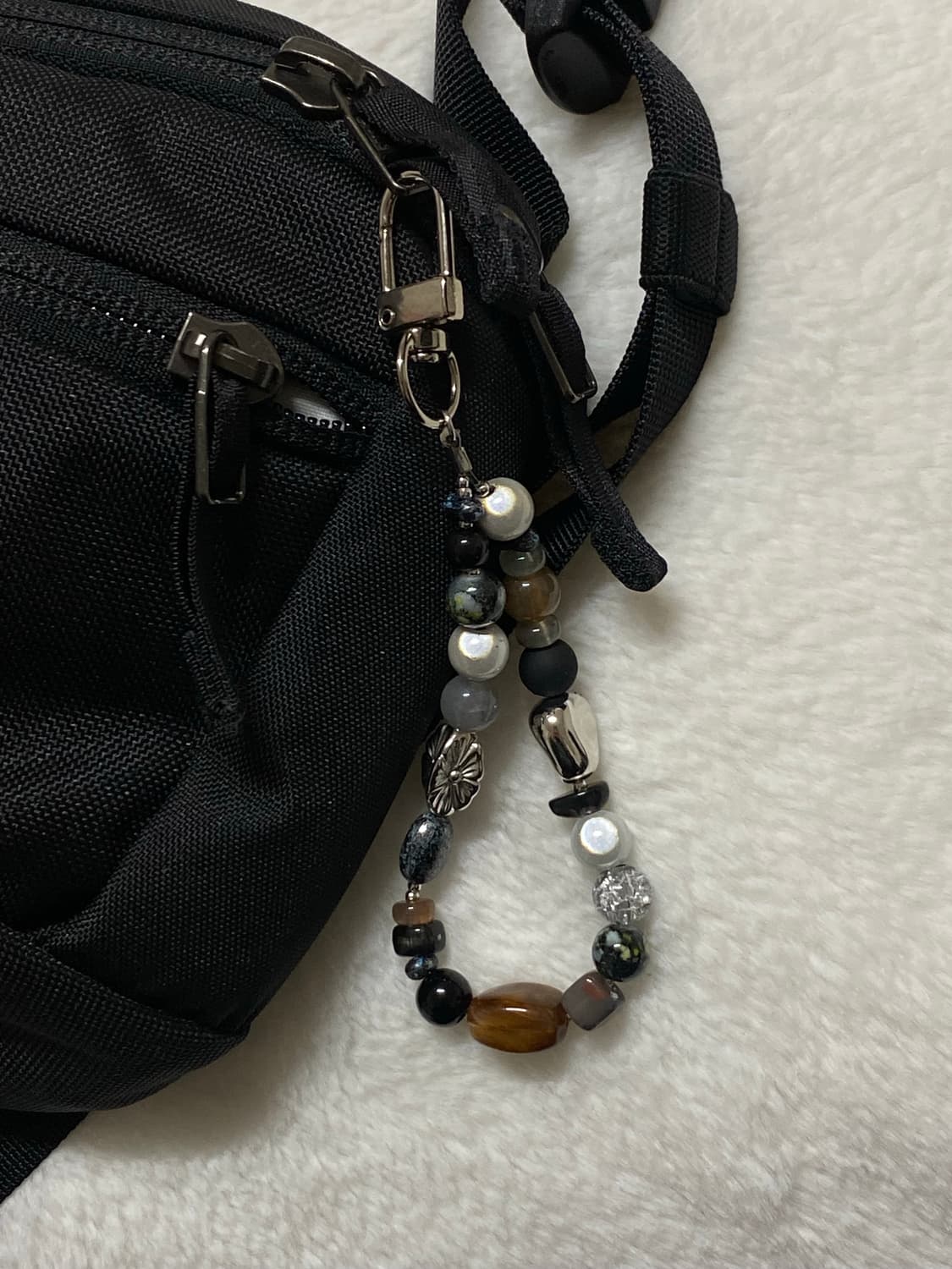 NO.01_Obsidian Stone Keyring 상품이미지2