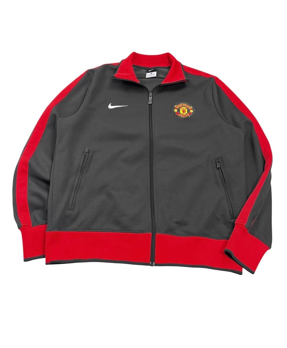 나이키 10-11 맨처스터 유나이티드 시그니처 로고 유니폼 트랙탑 저지  상품이미지1