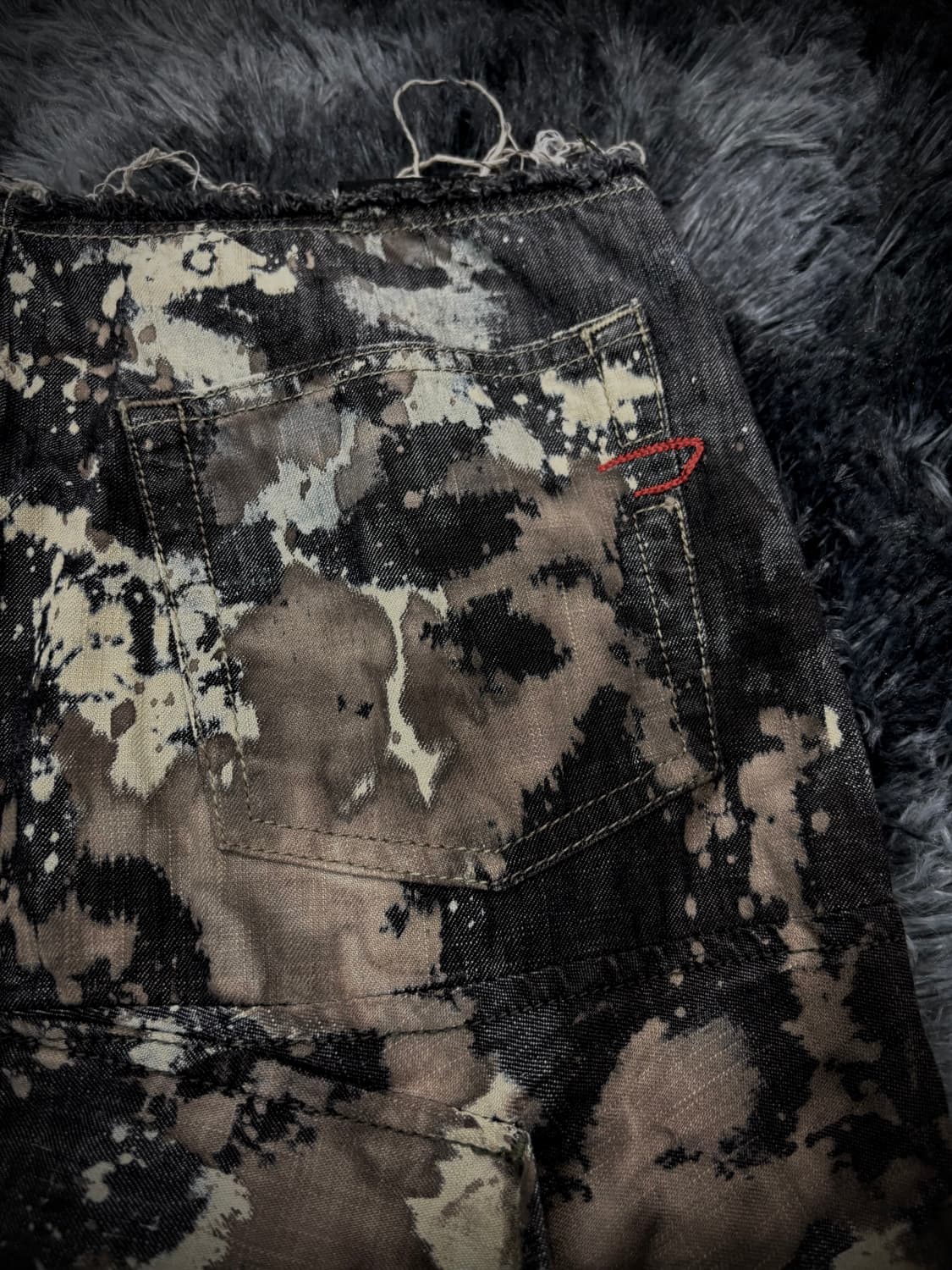 Diesel 타이다이 언발란스 스커트 상품이미지8