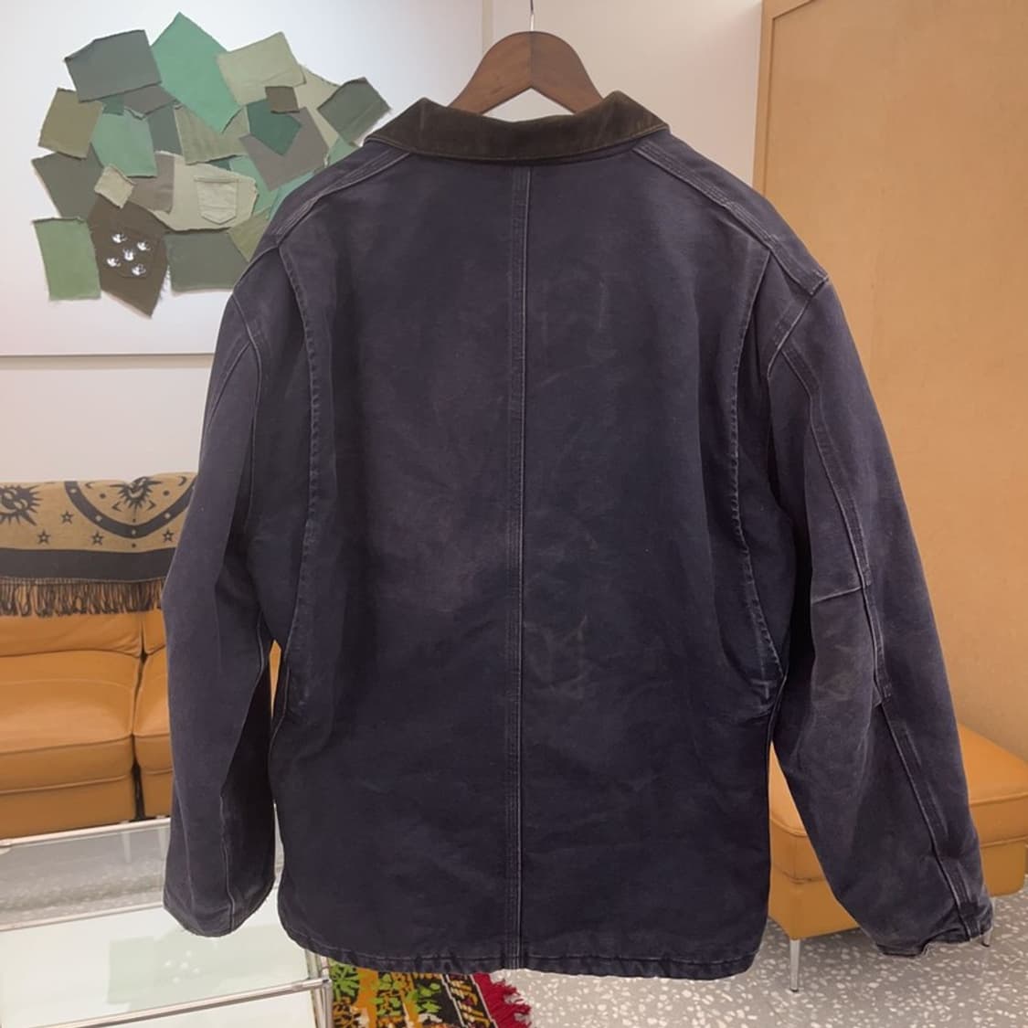 칼하트 C26 샌드스톤 디트로이트 누빔 워크 자켓 105 C06359 상품이미지3