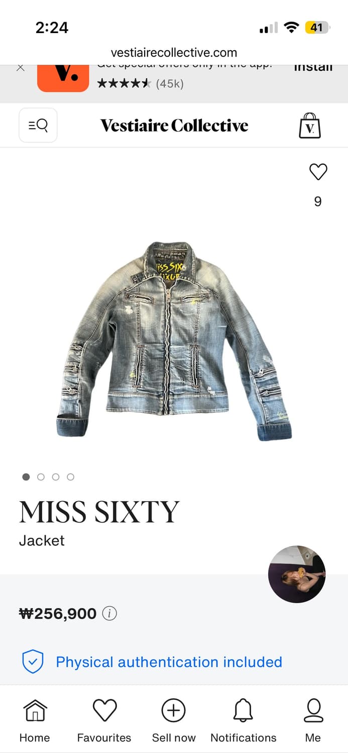 vintage miss sixty denim jacket 상품이미지10