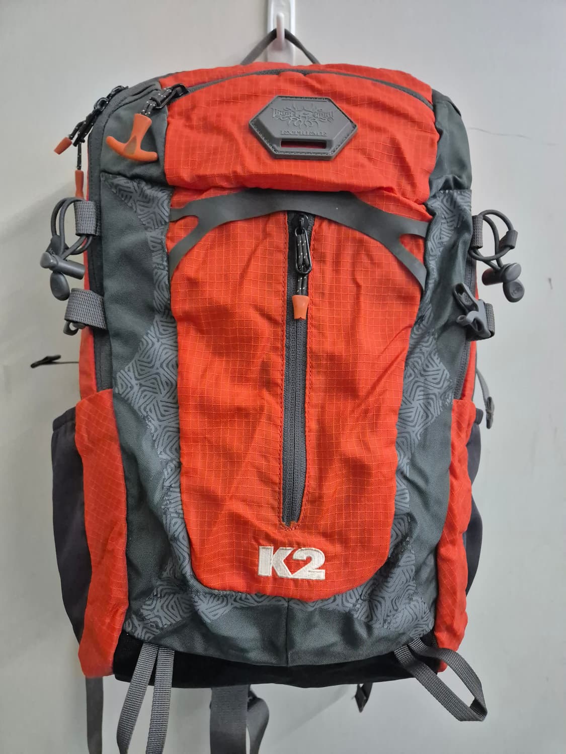 K2 등산 배낭 오렌지/회색 20-30L 상품이미지1