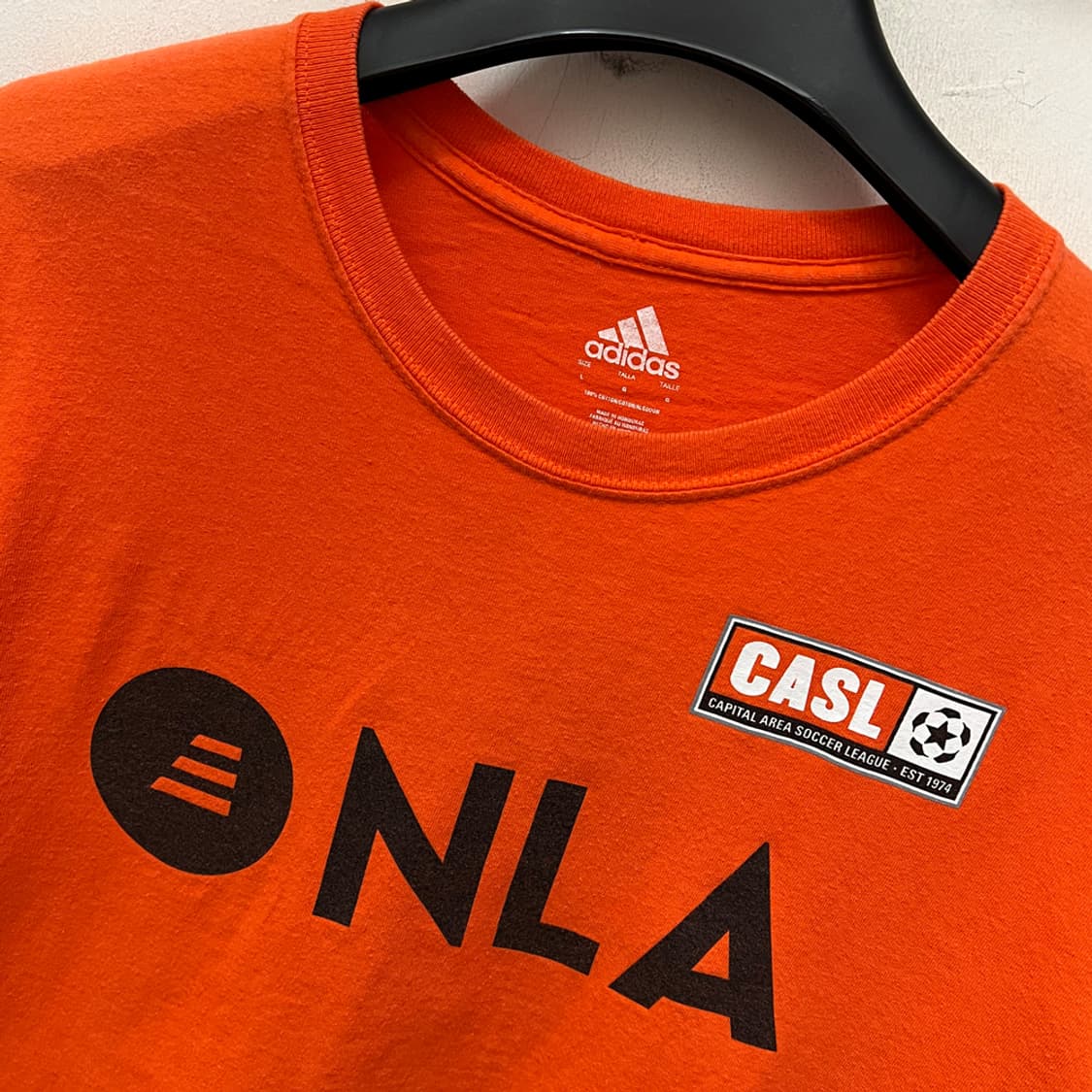아디다스 캐피탈 에어리어 축구 리그 빈티지 반팔티 해외 L 상품이미지4