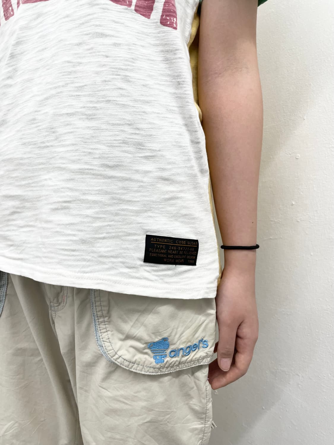 큐브슈가 키치 컬러 프린팅 티셔츠 상품이미지4