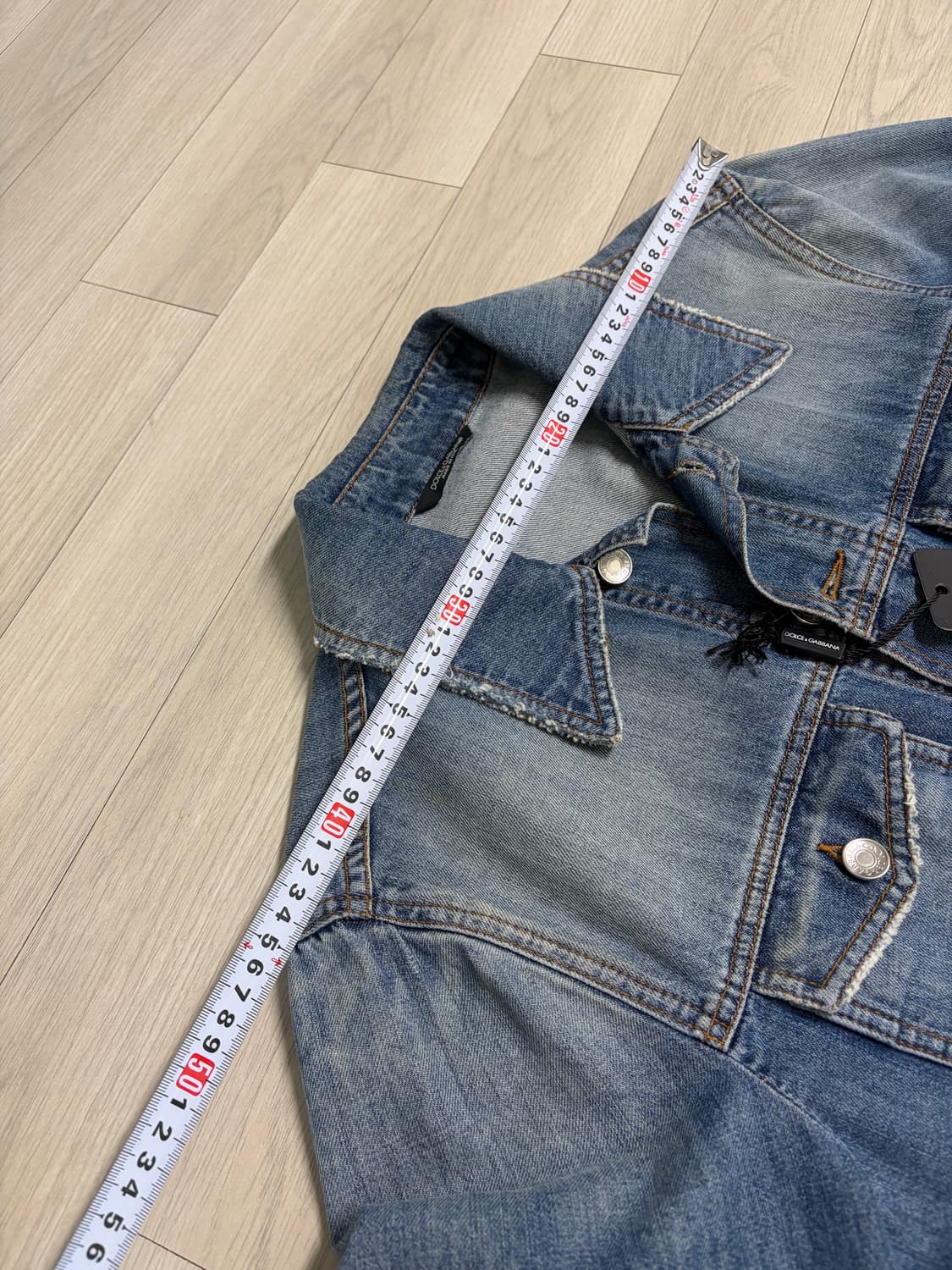 돌체앤가바나 데님 청자켓 50 상품이미지7