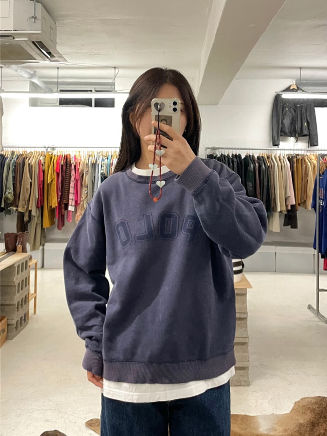 POLO ralph lauren sun faded sweat shirts 상품이미지1