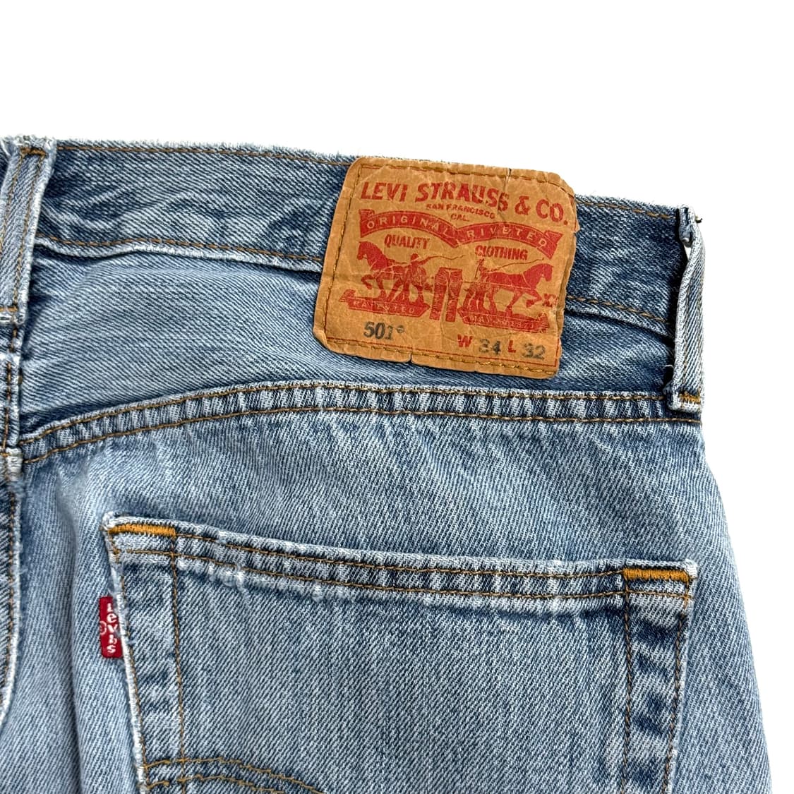 No.08 리바이스 501 데님 팬츠 상품이미지4
