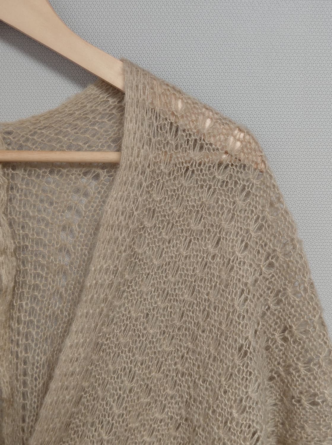 빈티지 타이 숄 드레이프 가디건 상품이미지2