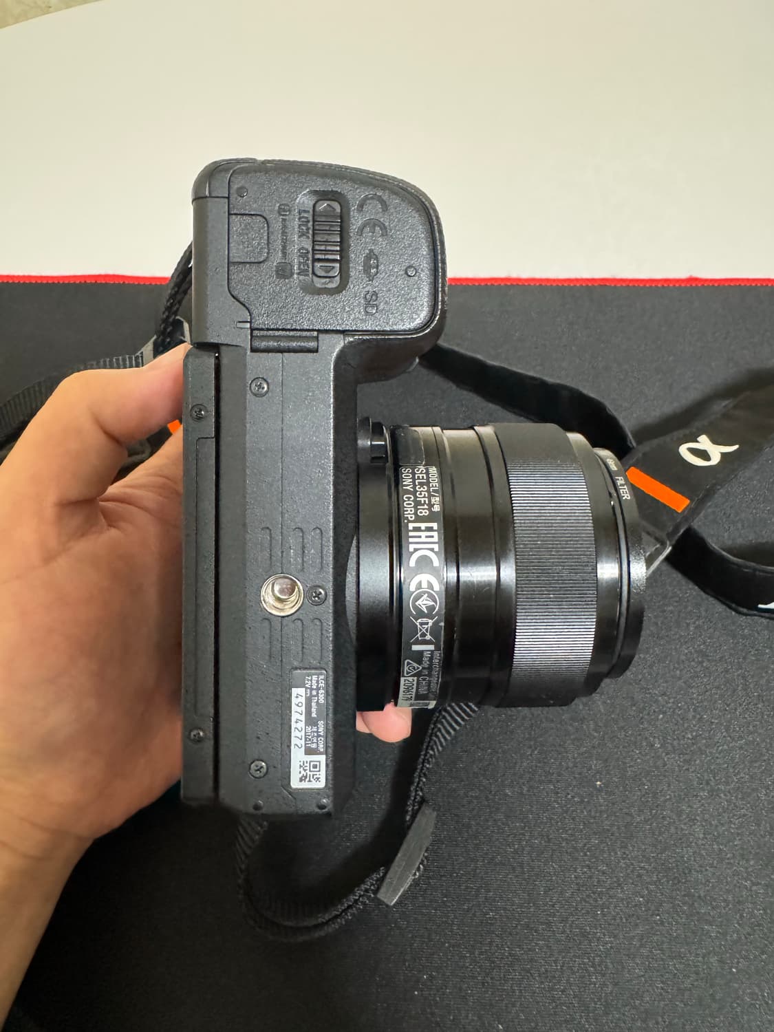 [민트급] 소니 a6300바디 / SEL35F18렌즈 상품이미지7