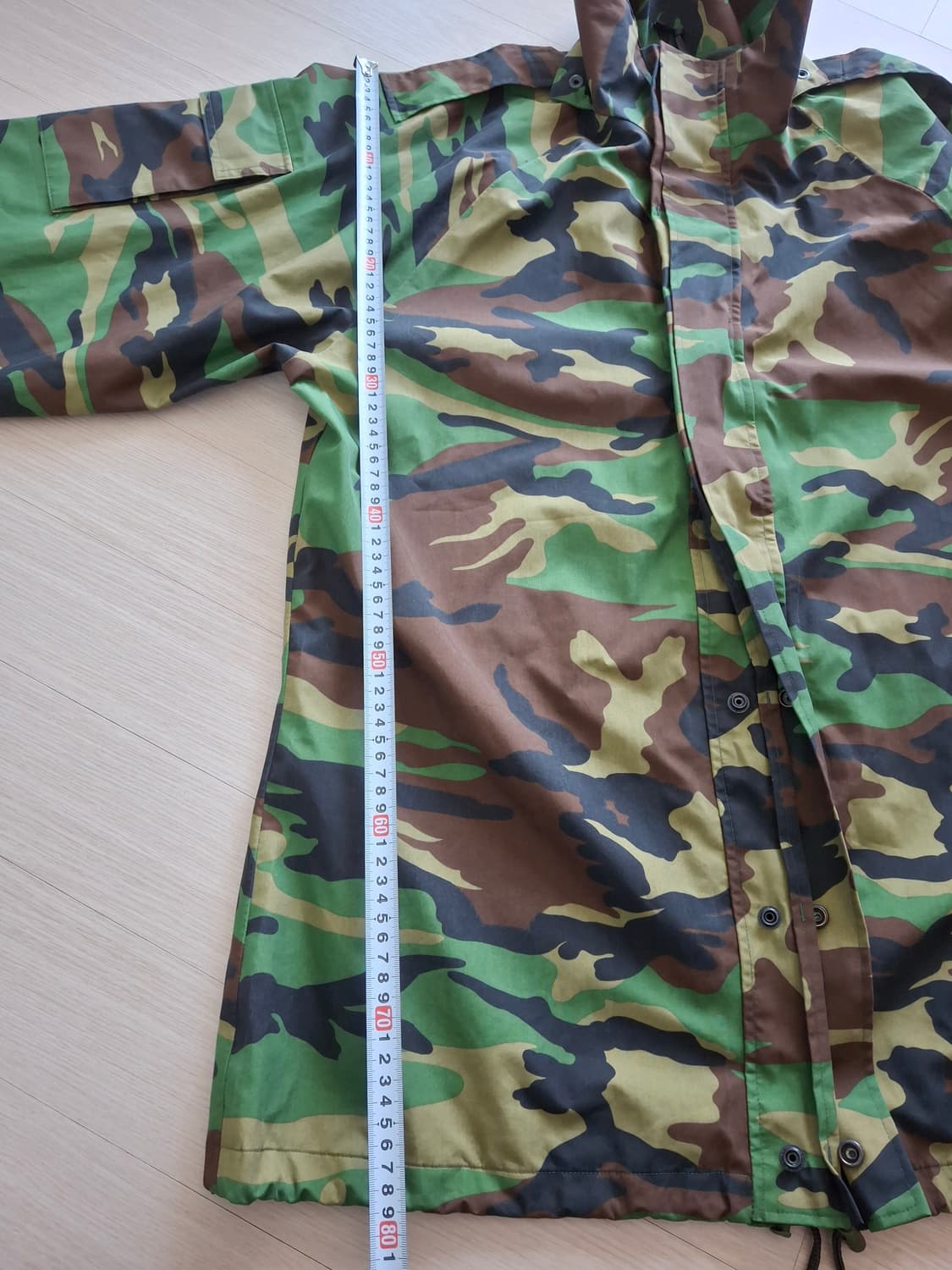 밀리터리 국군 우드랜드 카모 스키파카 상품이미지5