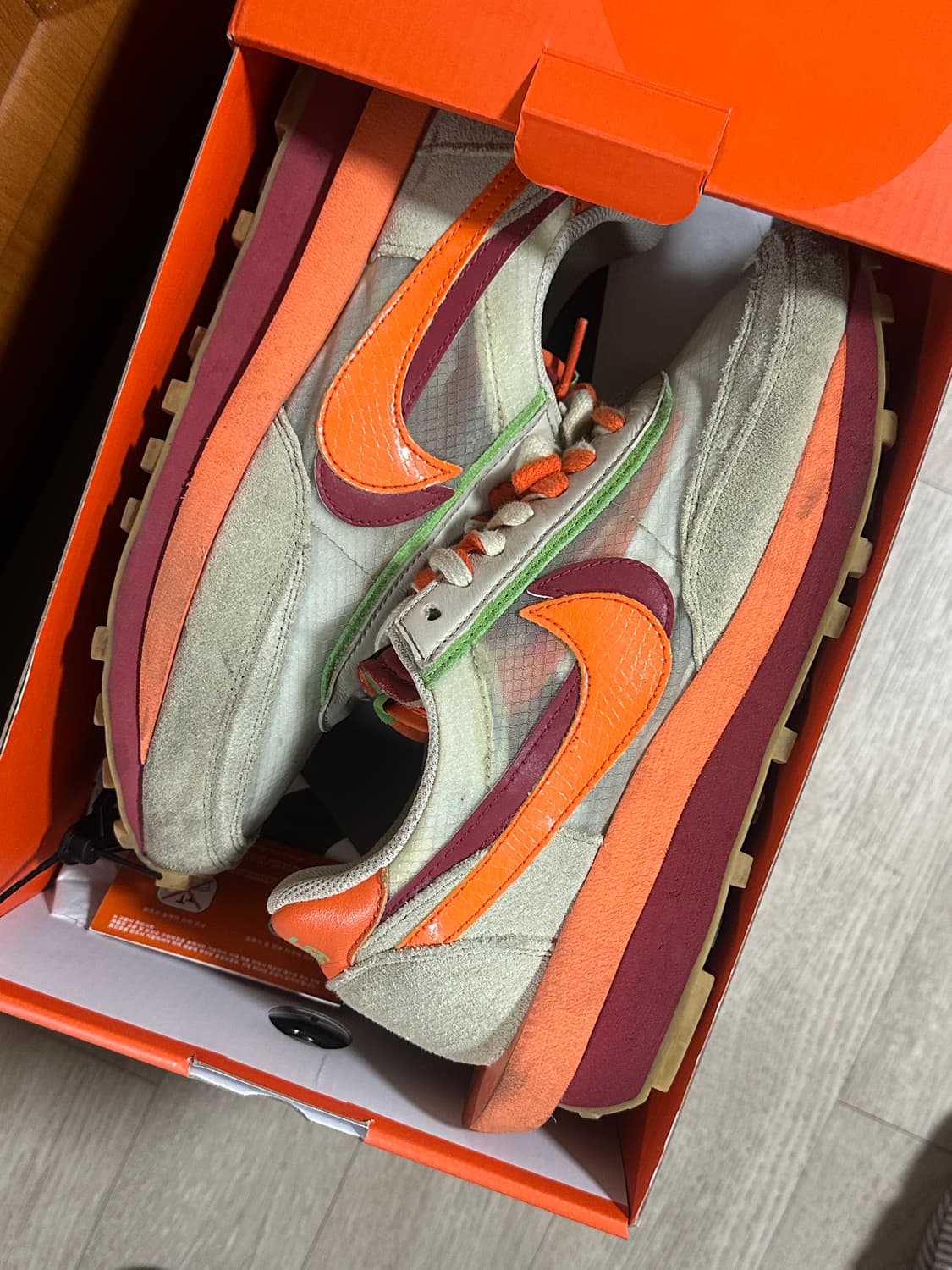 255) 나이키 사카이 클랏 ld 와플 상품이미지6