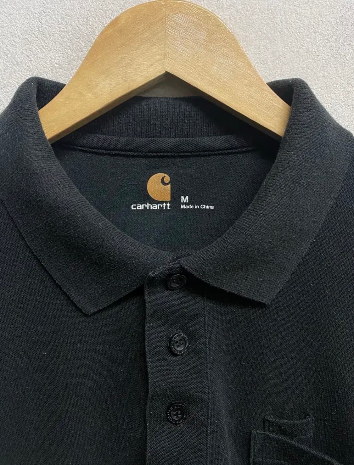 칼하트 워크웨어 폴로 BK 반팔티 M 상품이미지5